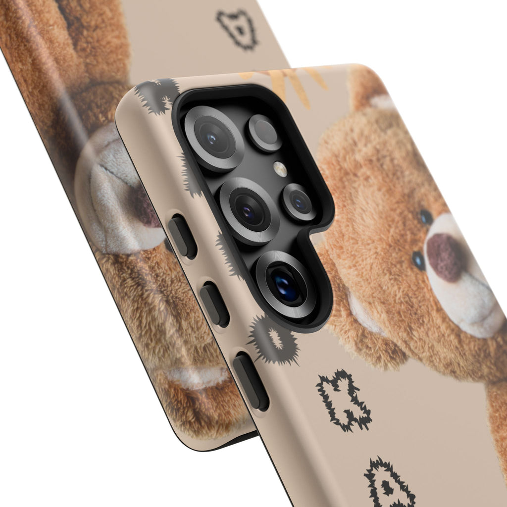 Cute Teddy Bear Phone Case — Personalized "Kawan" Design