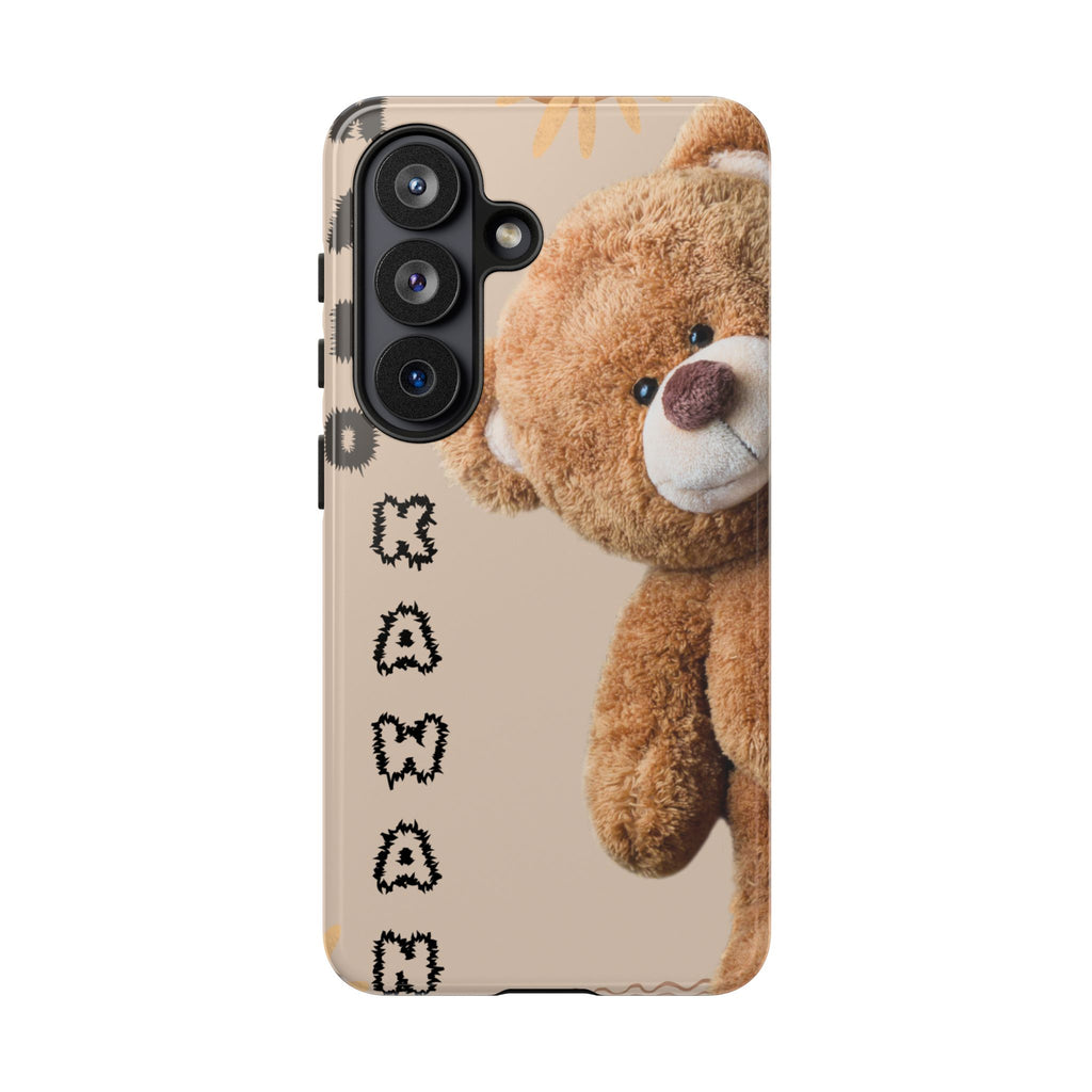 Cute Teddy Bear Phone Case — Personalized "Kawan" Design