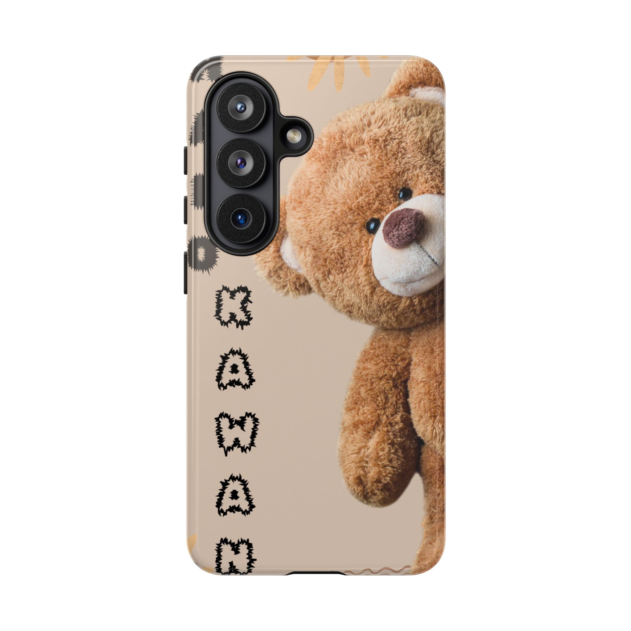 Cute Teddy Bear Phone Case — Personalized "Kawan" Design