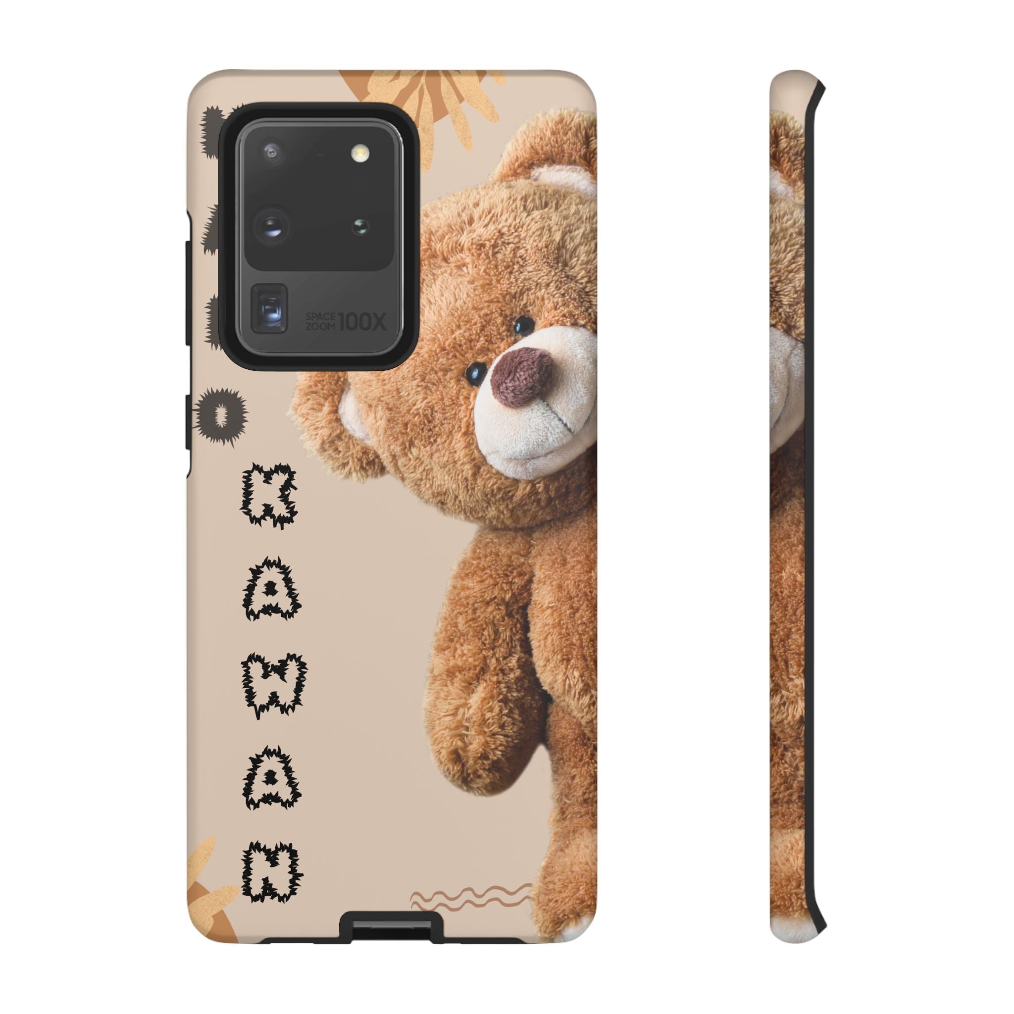 Cute Teddy Bear Phone Case — Personalized "Kawan" Design