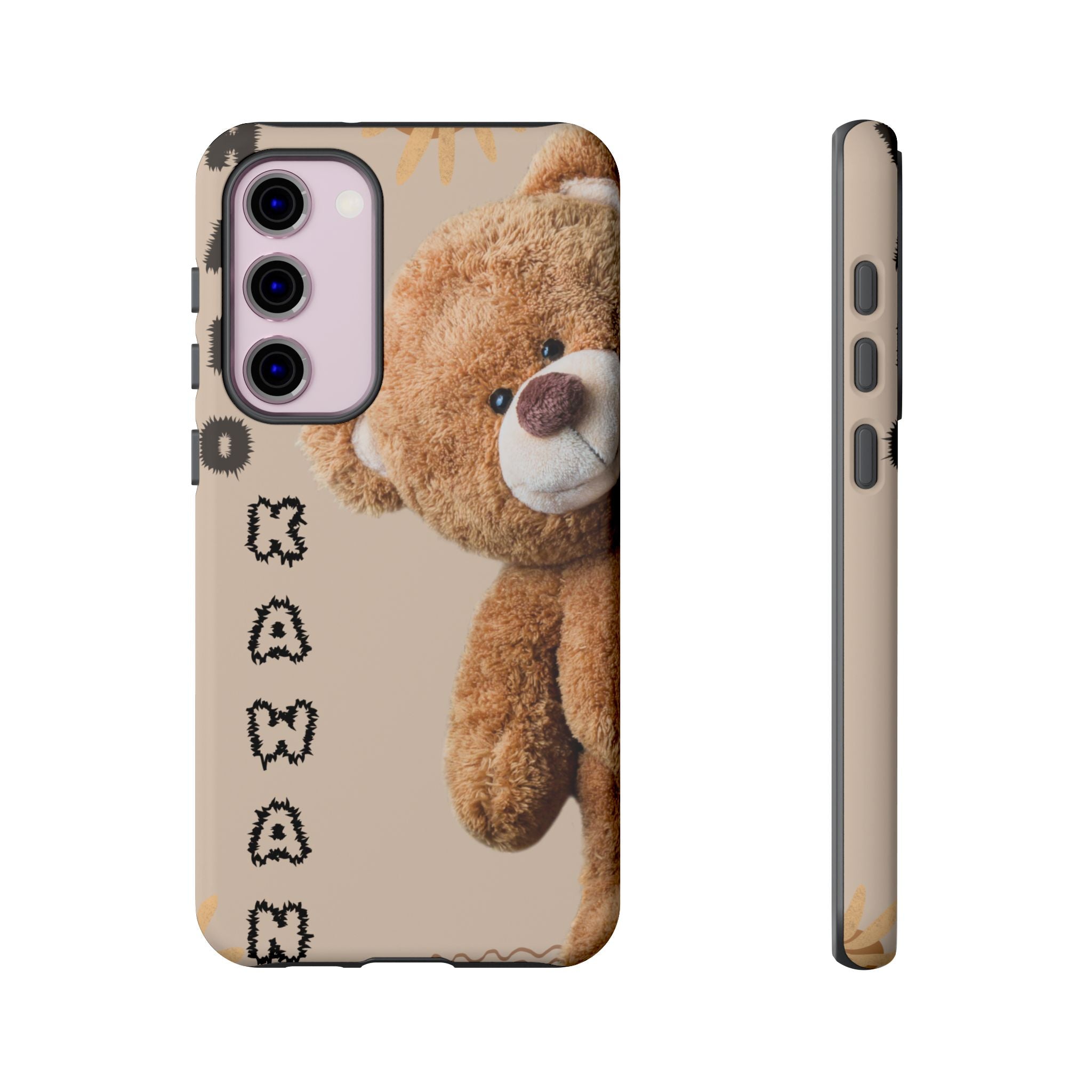 Cute Teddy Bear Phone Case — Personalized "Kawan" Design