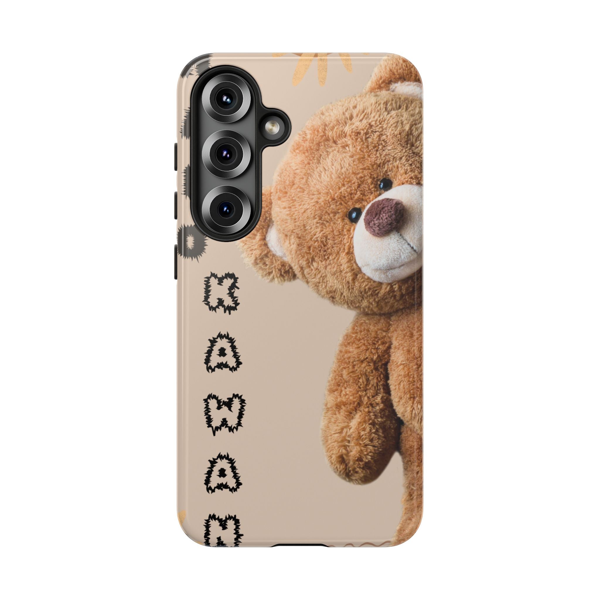 Cute Teddy Bear Phone Case — Personalized "Kawan" Design