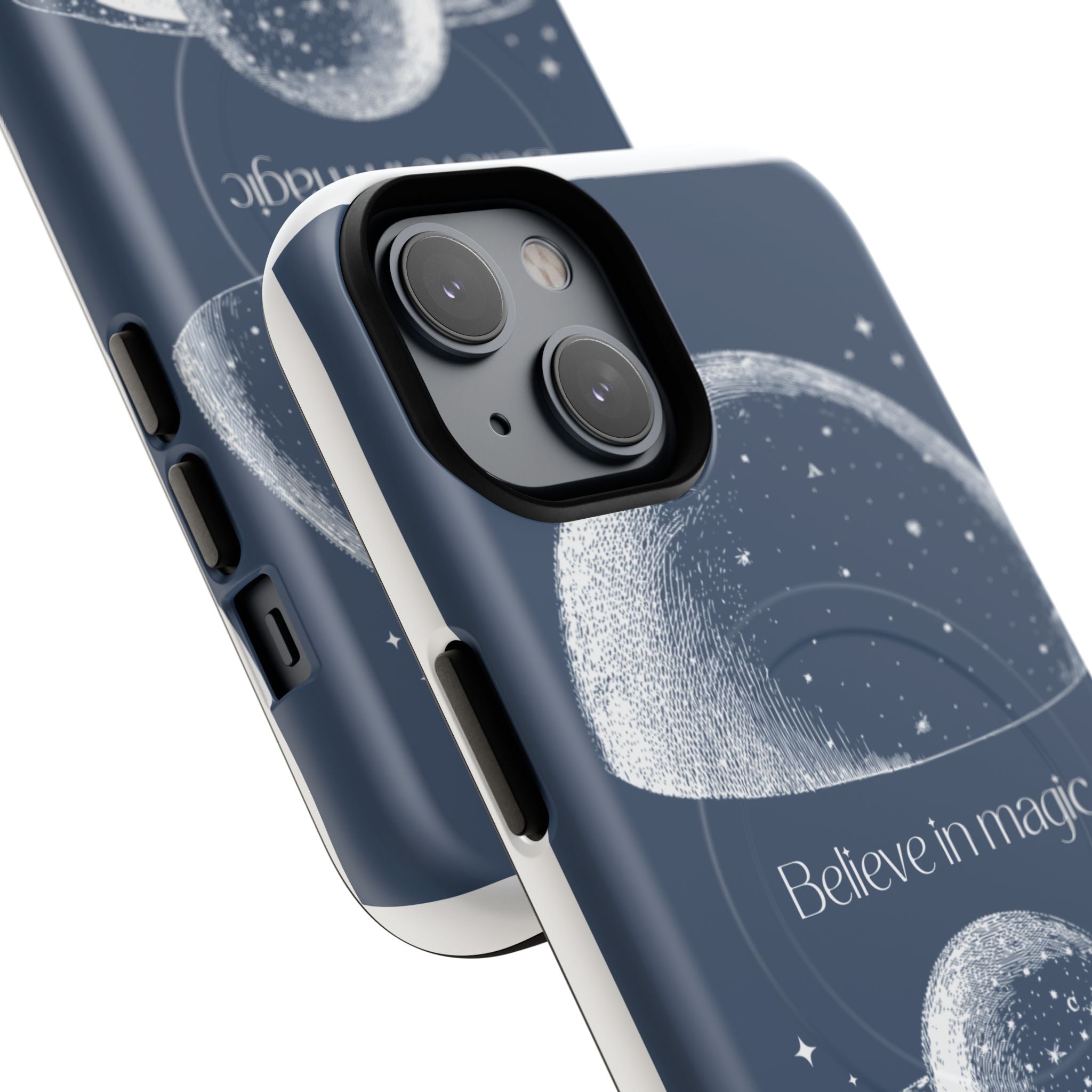Believe in Magic Phone Case — Protective Magnetic Tough Case with Celestial Design