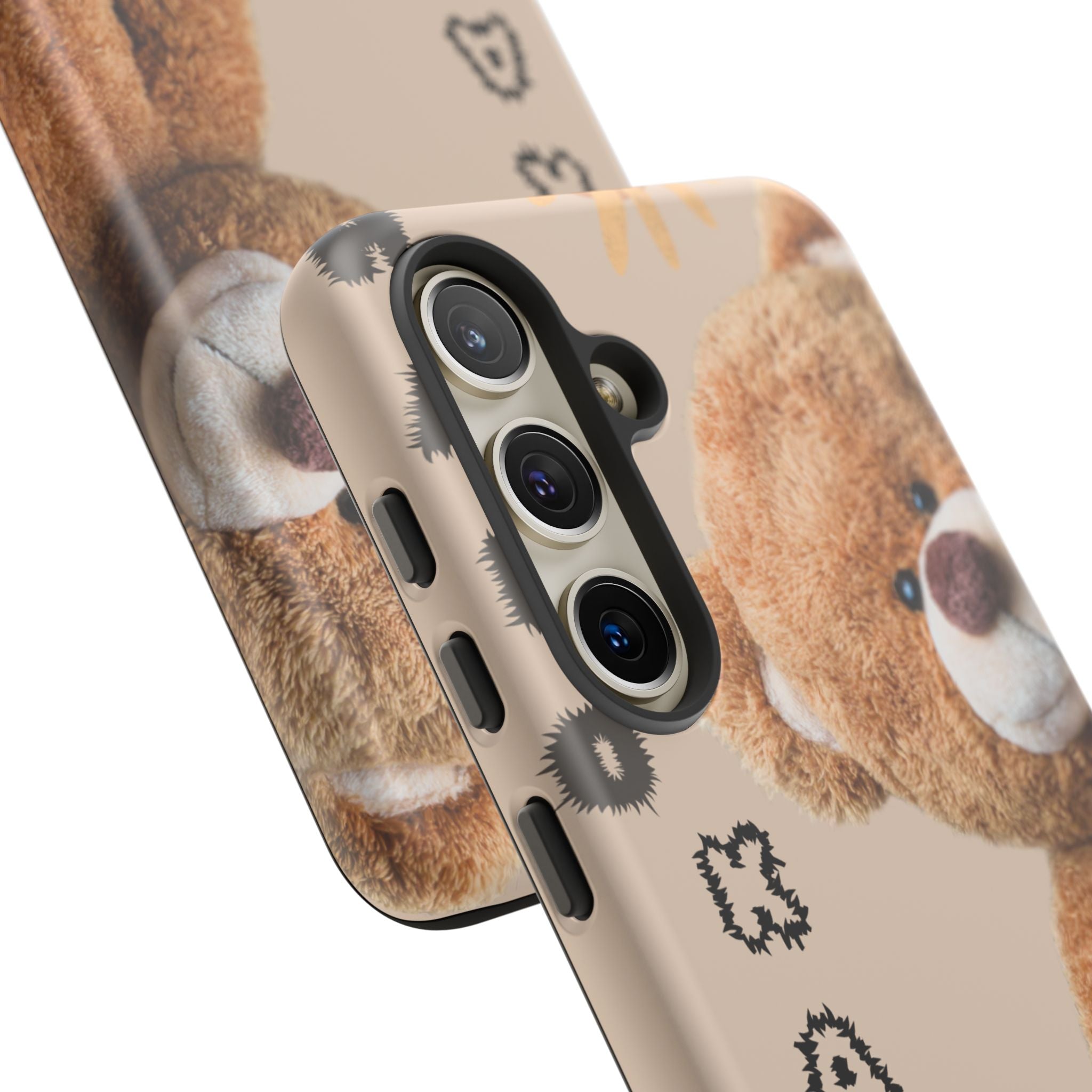 Cute Teddy Bear Phone Case — Personalized "Kawan" Design