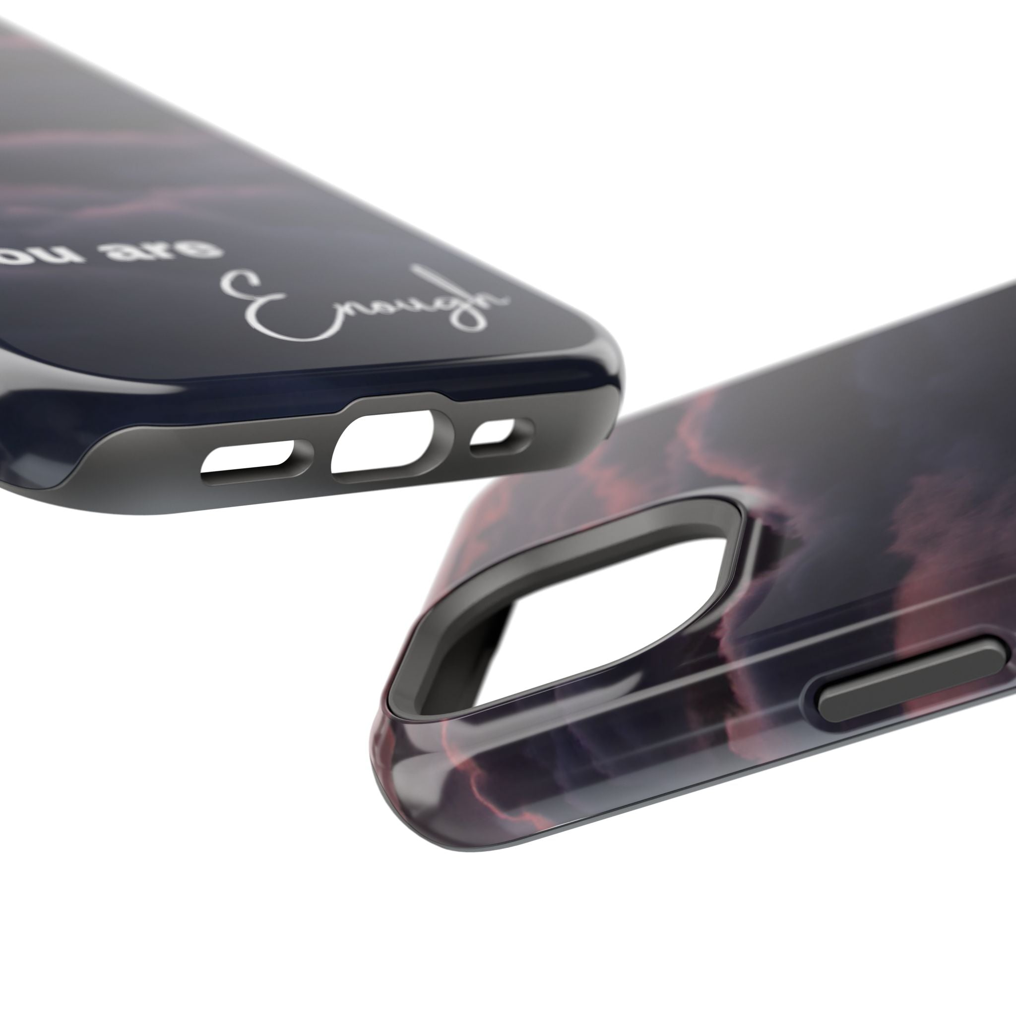 Phone Case — 'You Are Enough' Cloudy Sky Magnetic Impact-Resistant Case