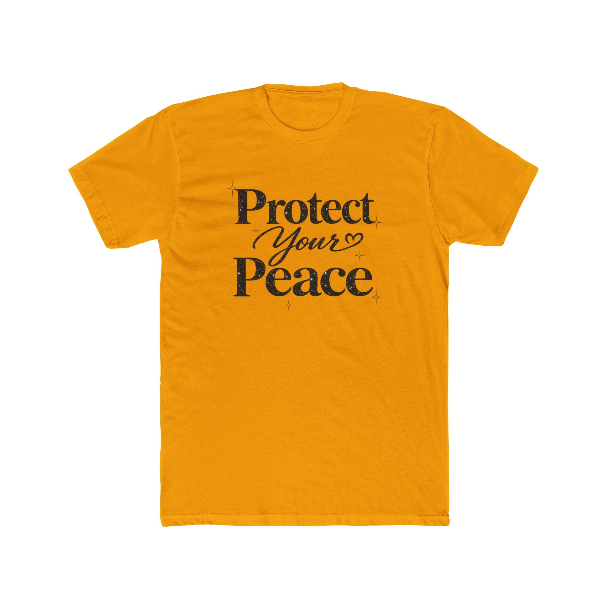 Unisex Protect Your Peace Tee — Inspirational Self-Care Graphic T-Shirt