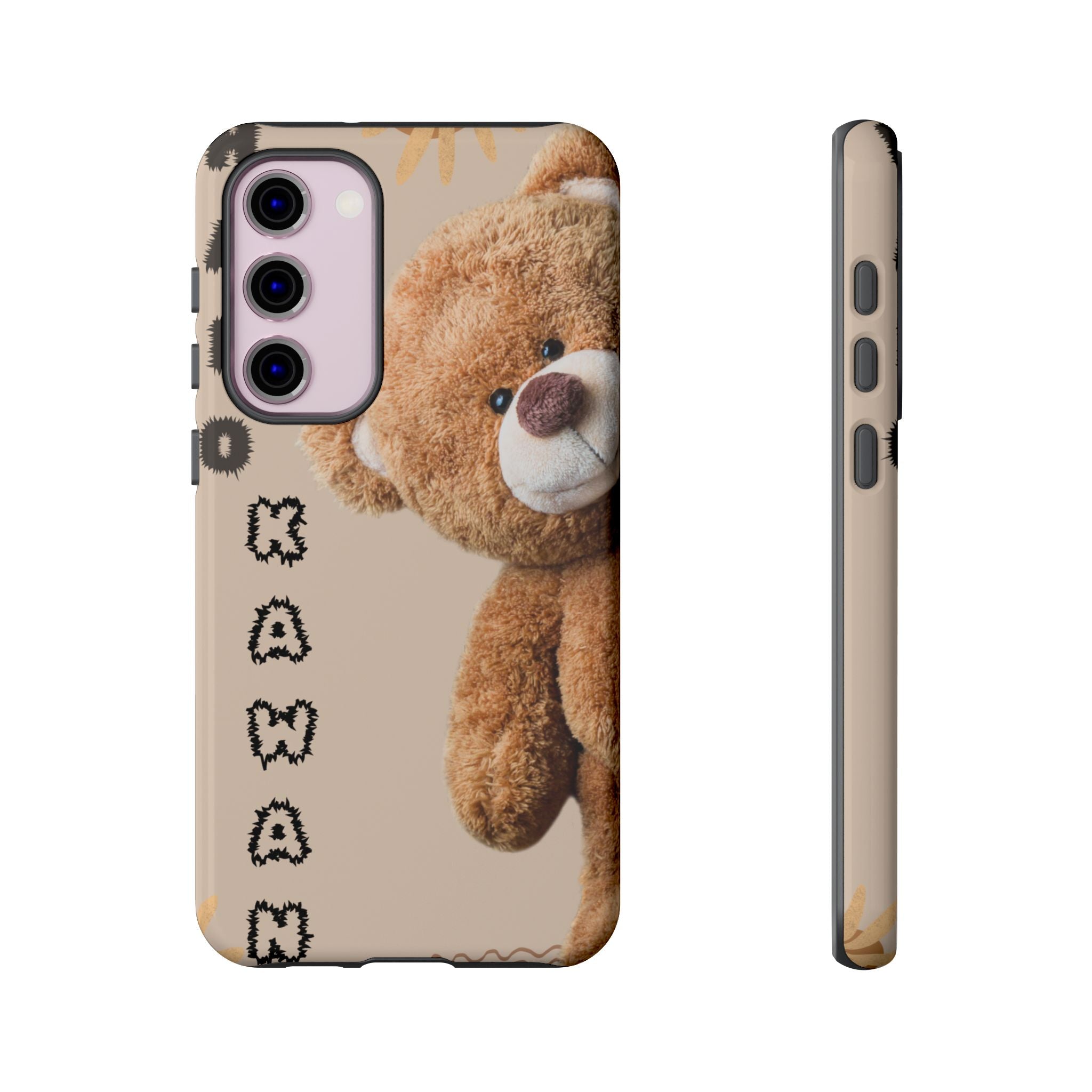 Cute Teddy Bear Phone Case — Personalized "Kawan" Design