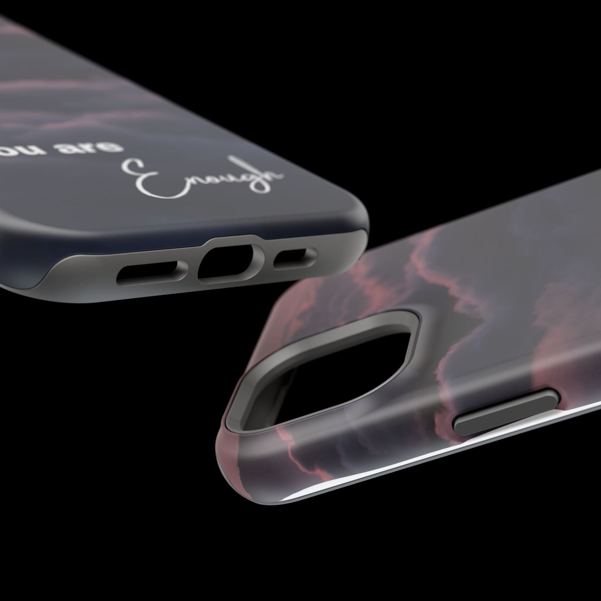 Phone Case — 'You Are Enough' Cloudy Sky Magnetic Impact-Resistant Case