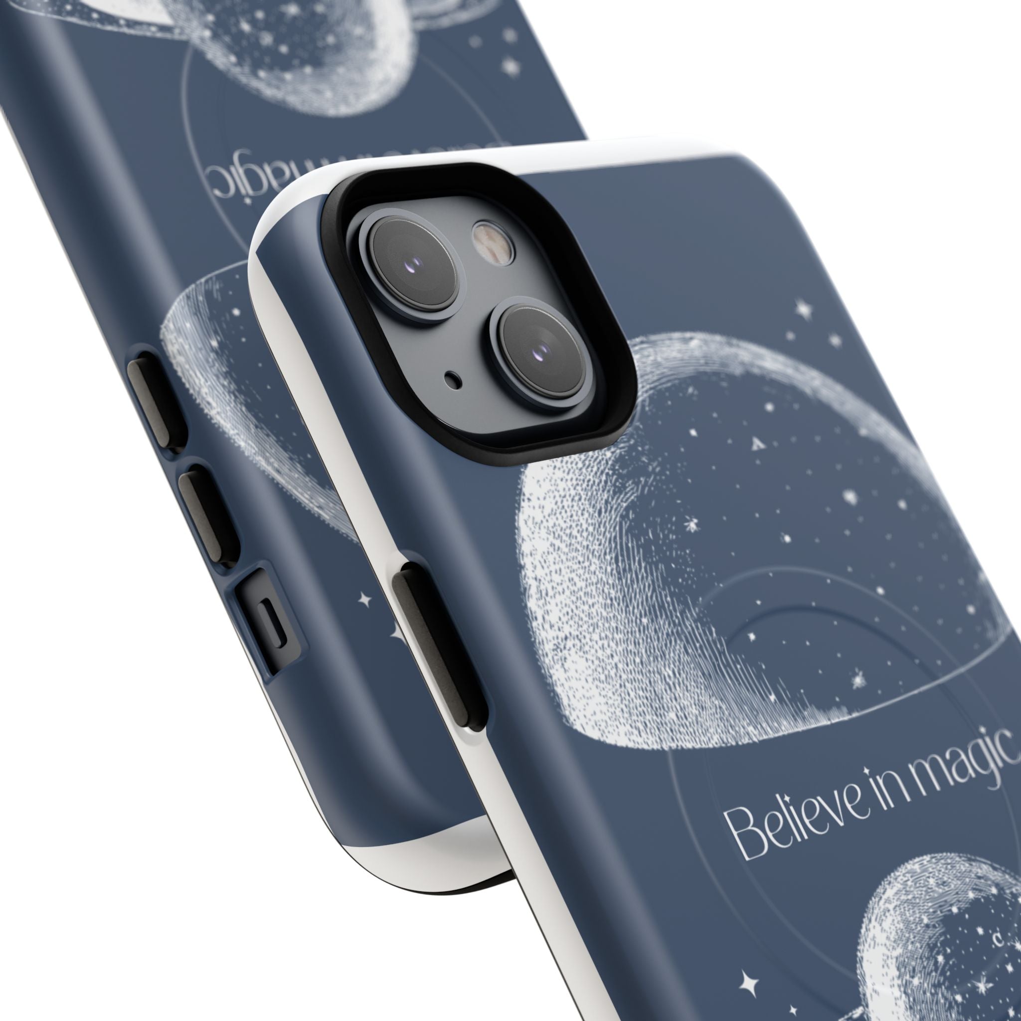 Believe in Magic Phone Case — Protective Magnetic Tough Case with Celestial Design