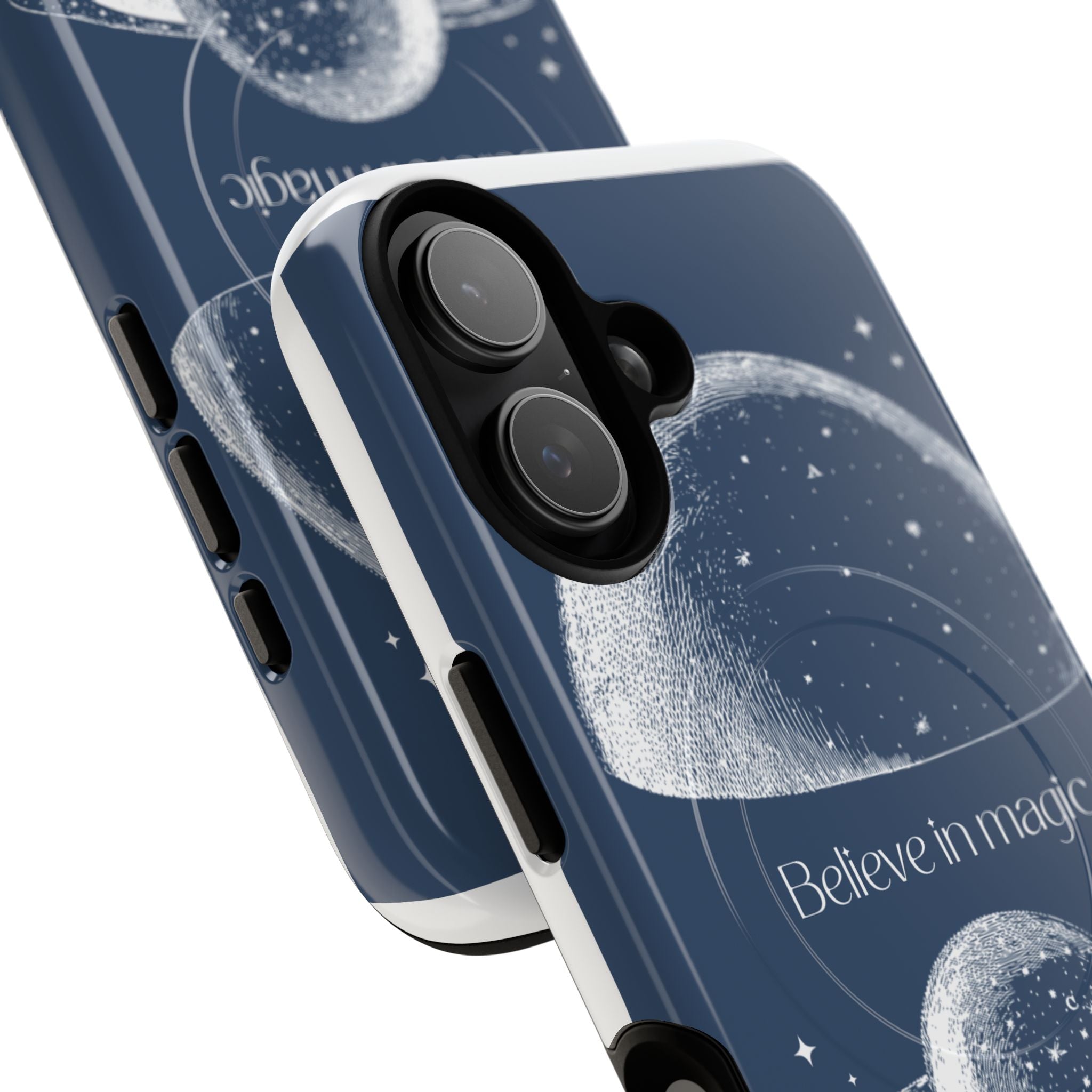 Believe in Magic Phone Case — Protective Magnetic Tough Case with Celestial Design