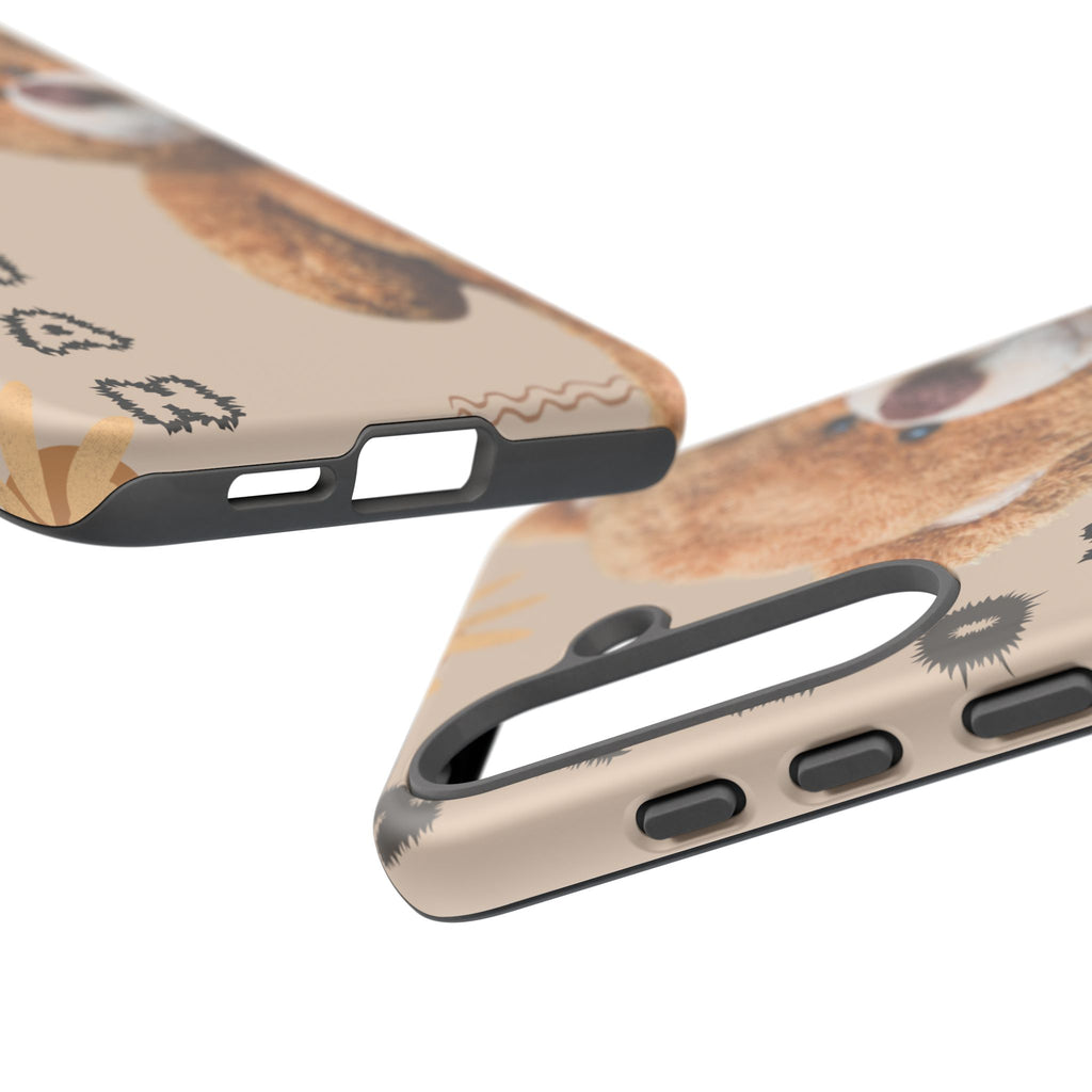 Cute Teddy Bear Phone Case — Personalized "Kawan" Design