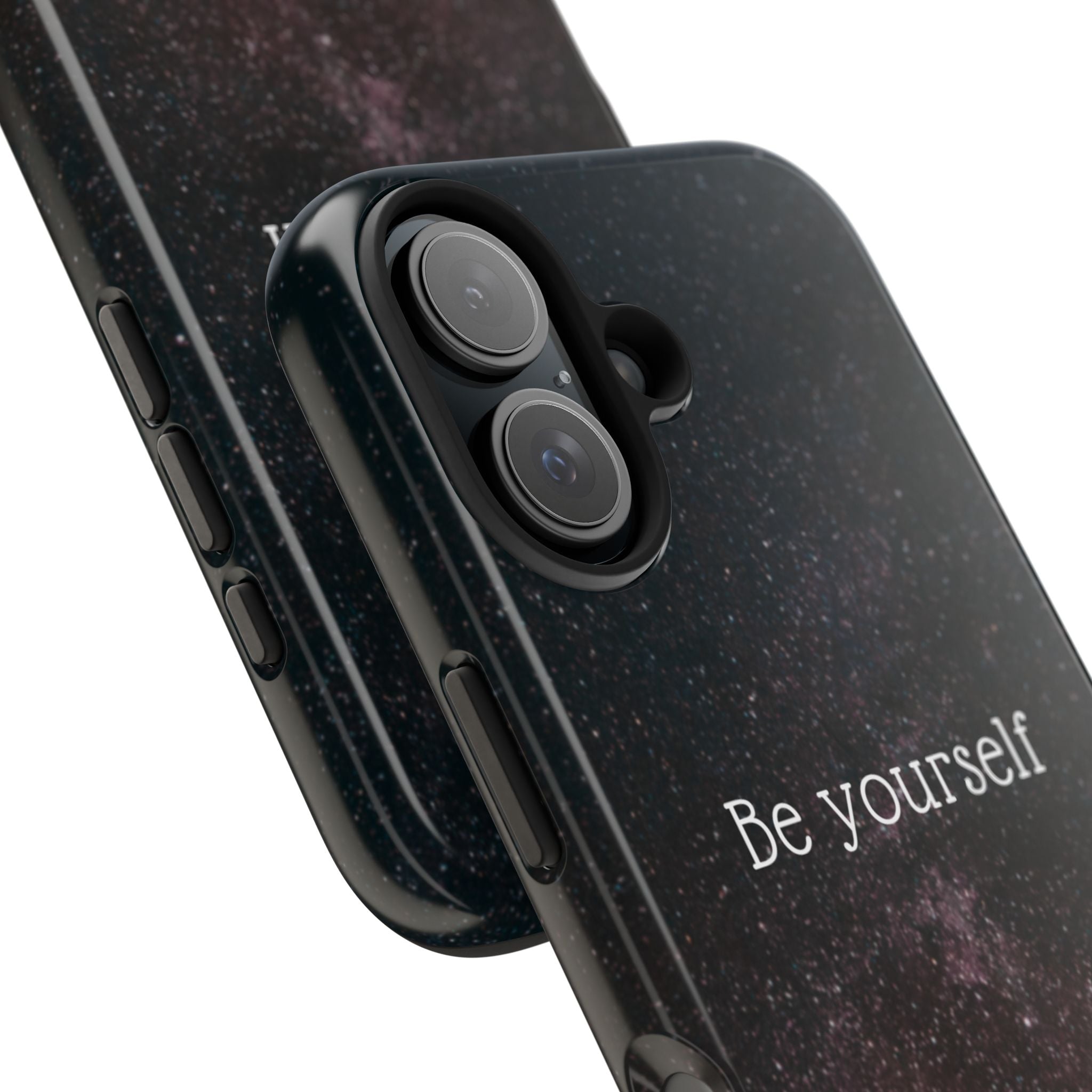 Be Yourself Tough Phone Case — Inspirational Starry Night Protective Cover