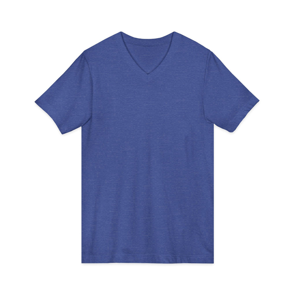 Unisex Create a Life V-Neck Tee — Inspirational Back-Print Motivational Quote Shirt