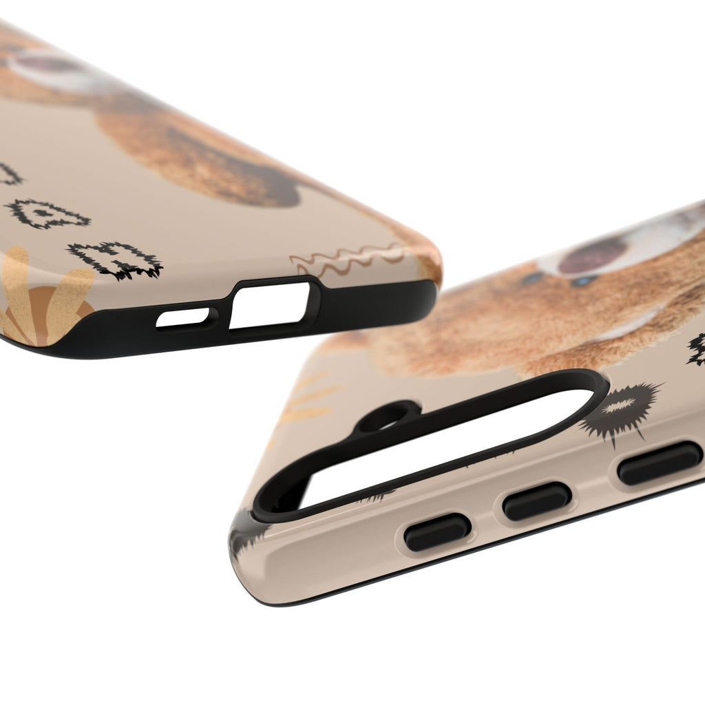 Cute Teddy Bear Phone Case — Personalized "Kawan" Design