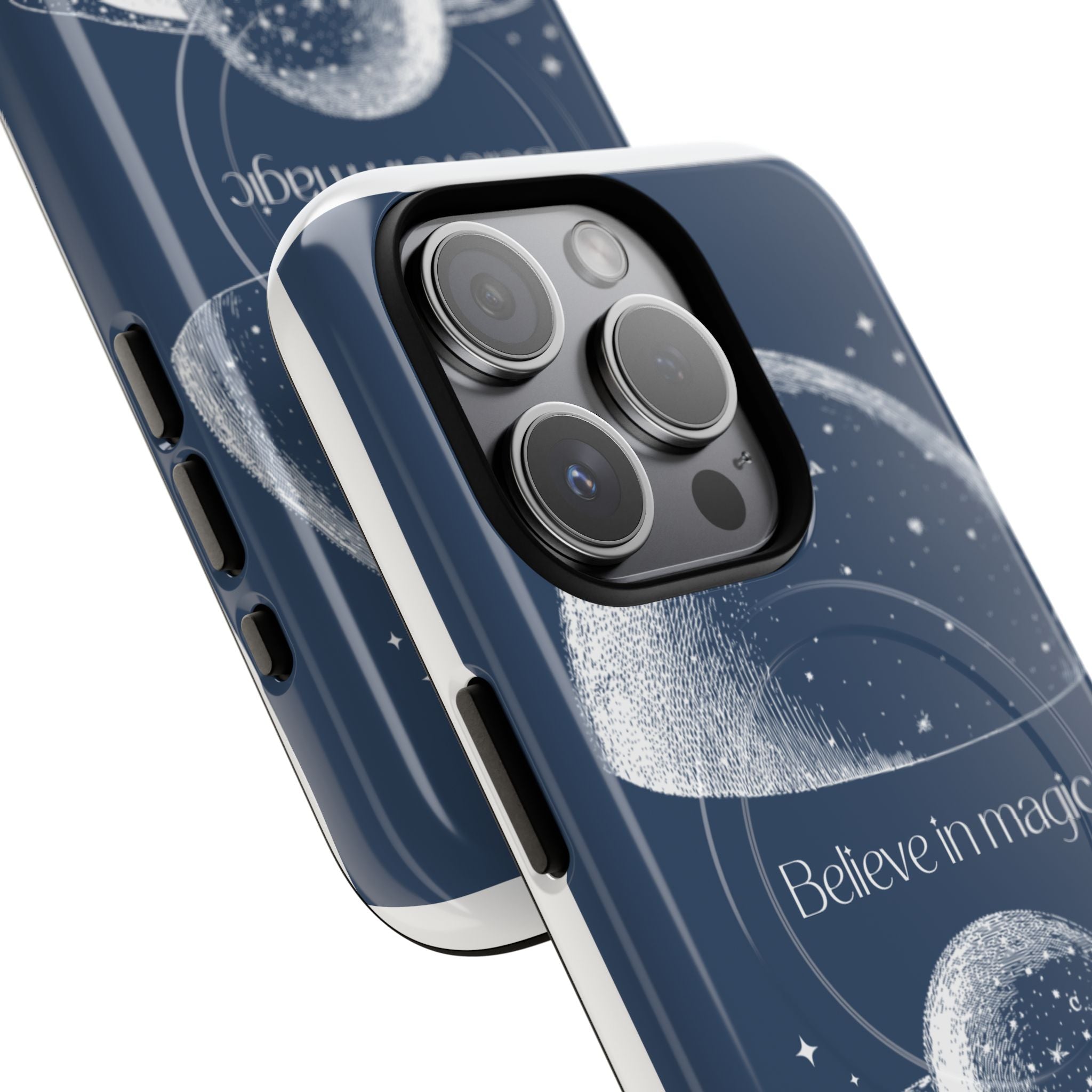 Believe in Magic Phone Case — Protective Magnetic Tough Case with Celestial Design