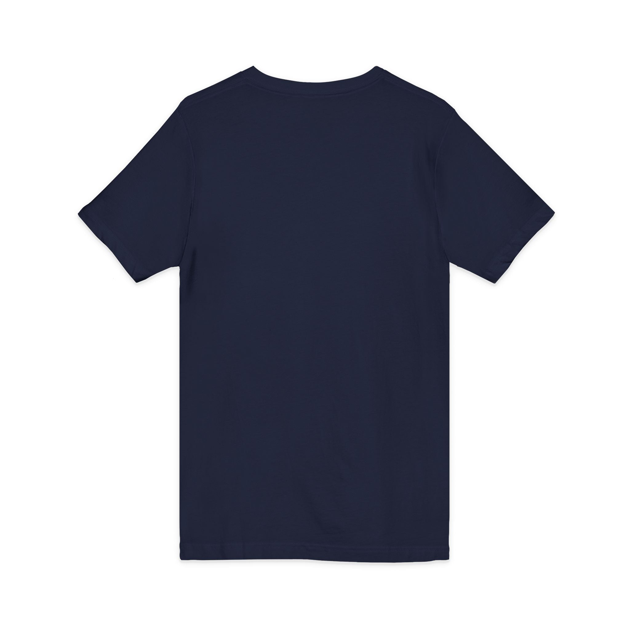 Wear Confidence V‑Neck Tee — Rainbow Script Inspirational T‑Shirt