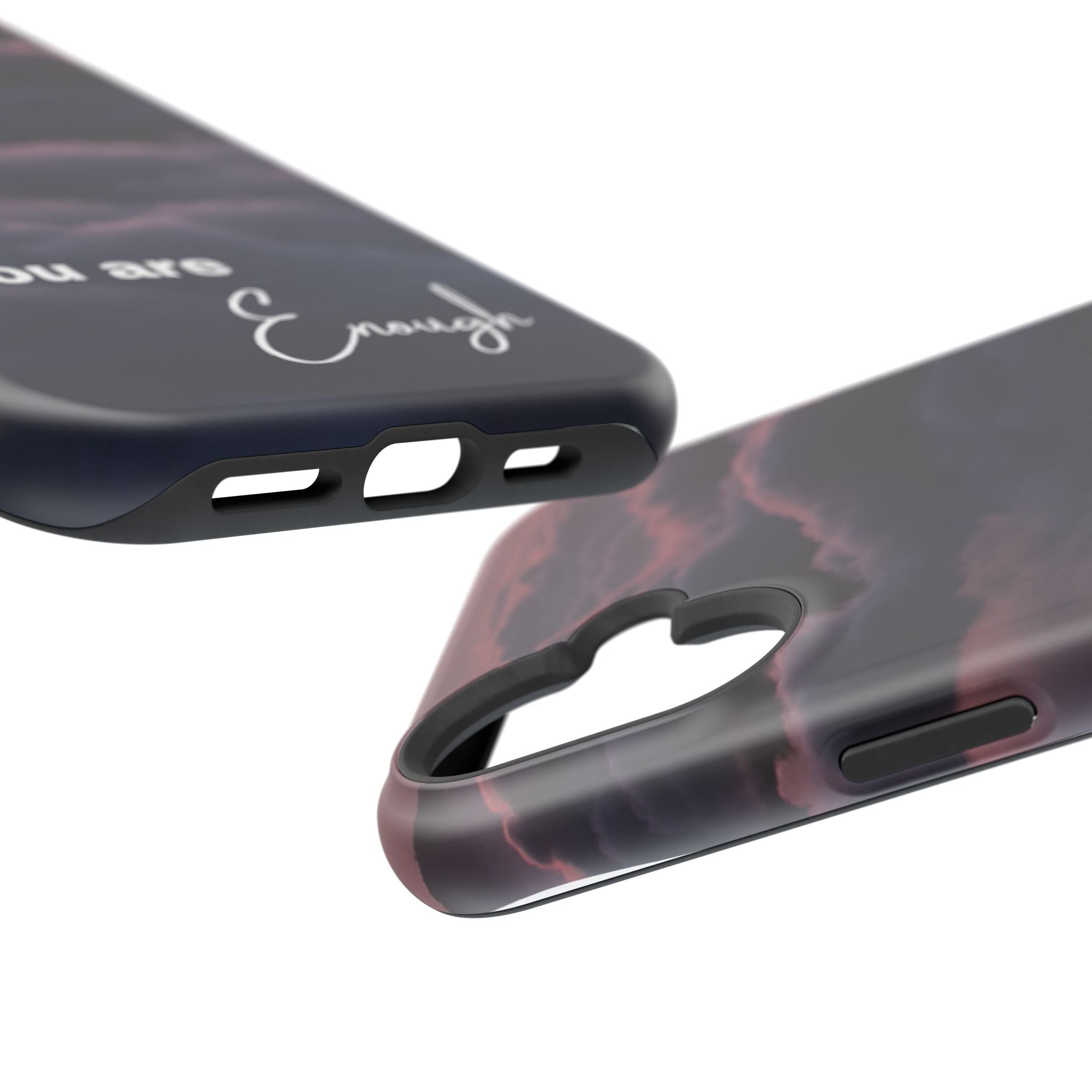 Phone Case — 'You Are Enough' Cloudy Sky Magnetic Impact-Resistant Case