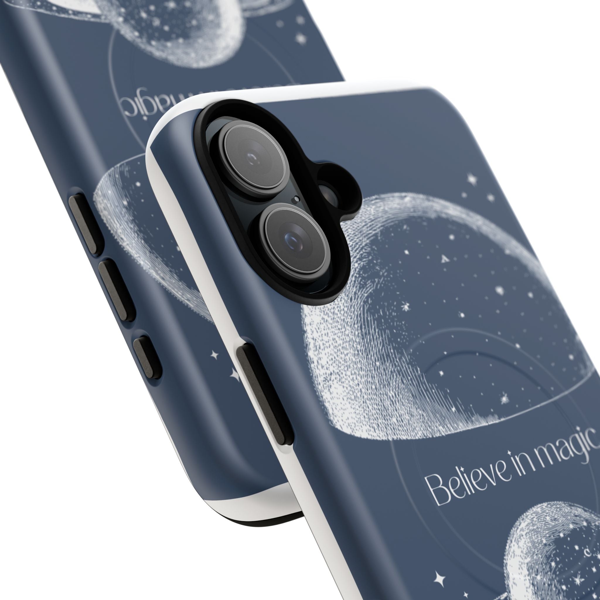 Believe in Magic Phone Case — Protective Magnetic Tough Case with Celestial Design