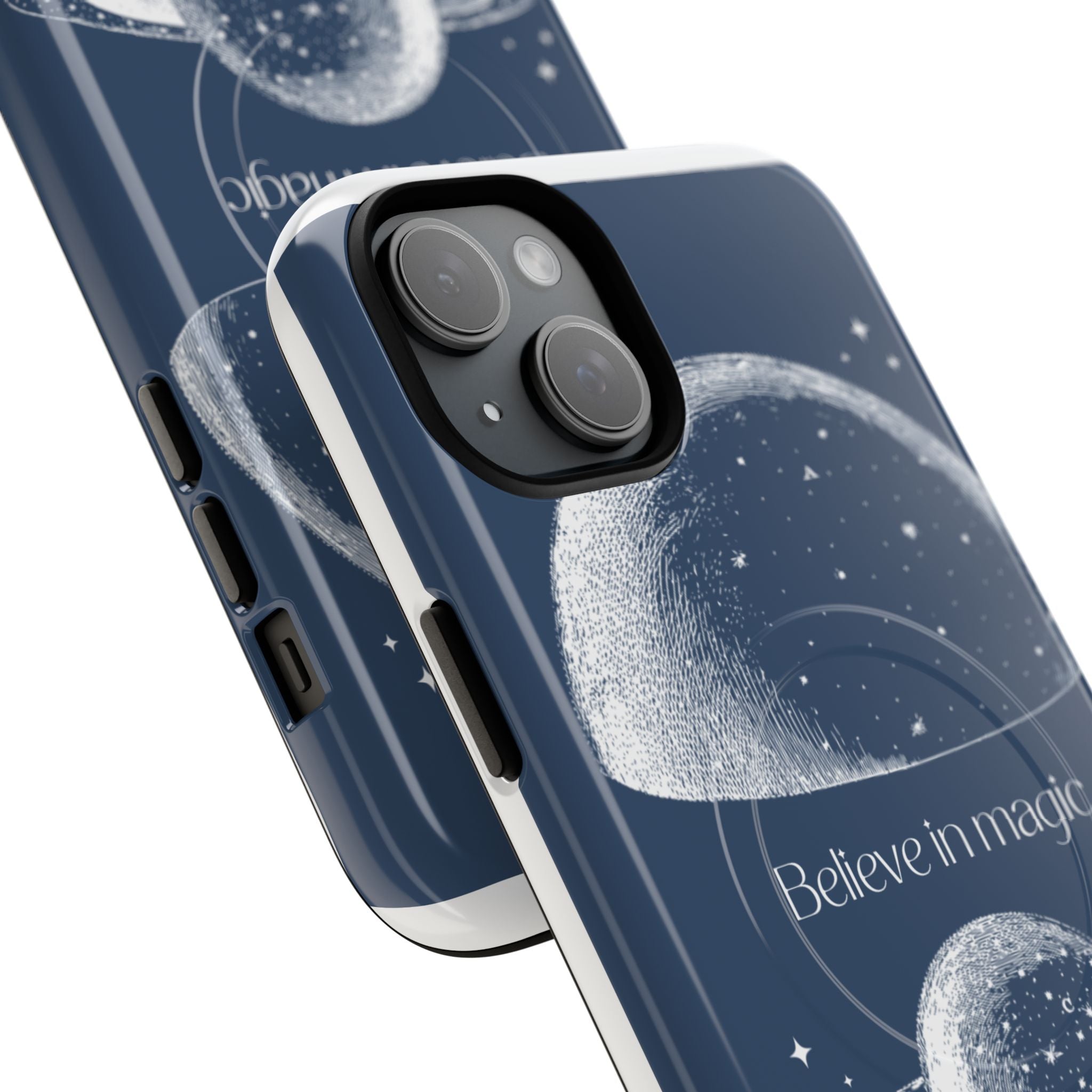 Believe in Magic Phone Case — Protective Magnetic Tough Case with Celestial Design