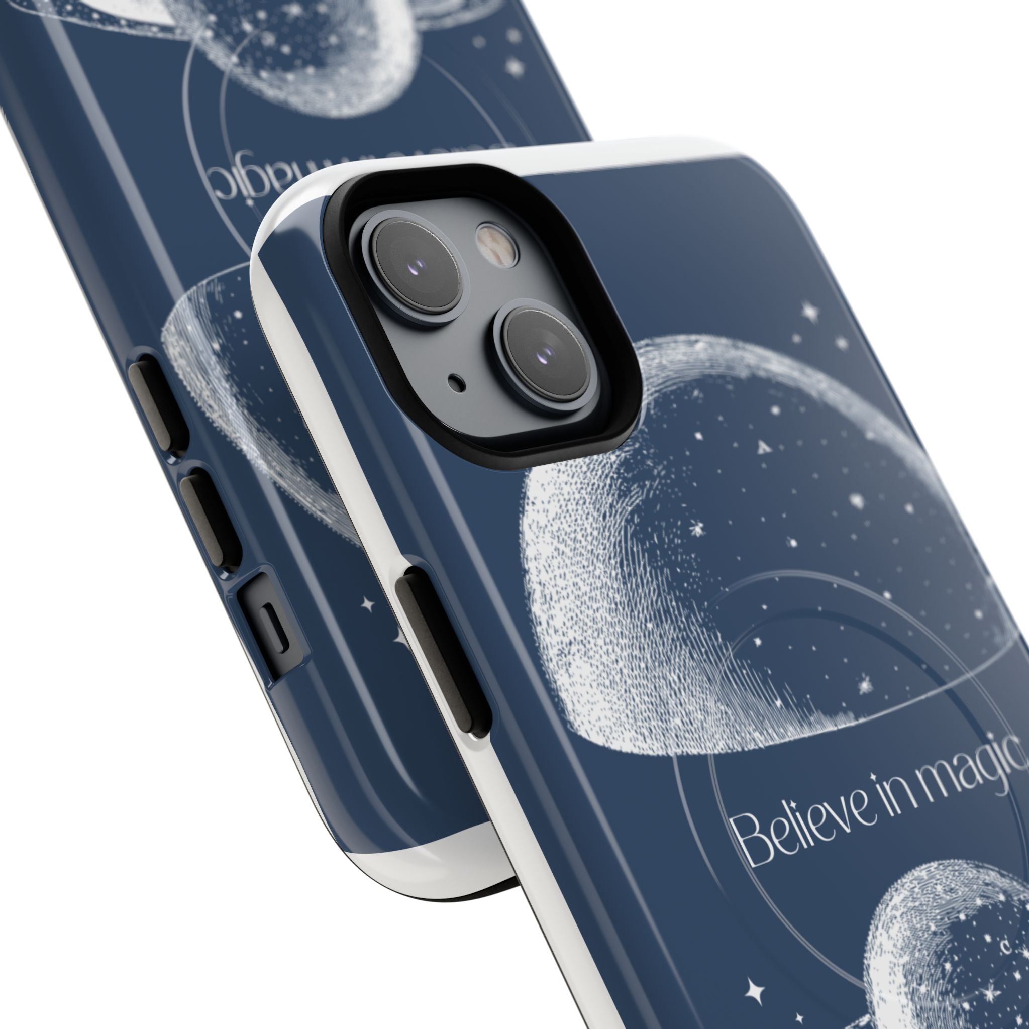 Believe in Magic Phone Case — Protective Magnetic Tough Case with Celestial Design