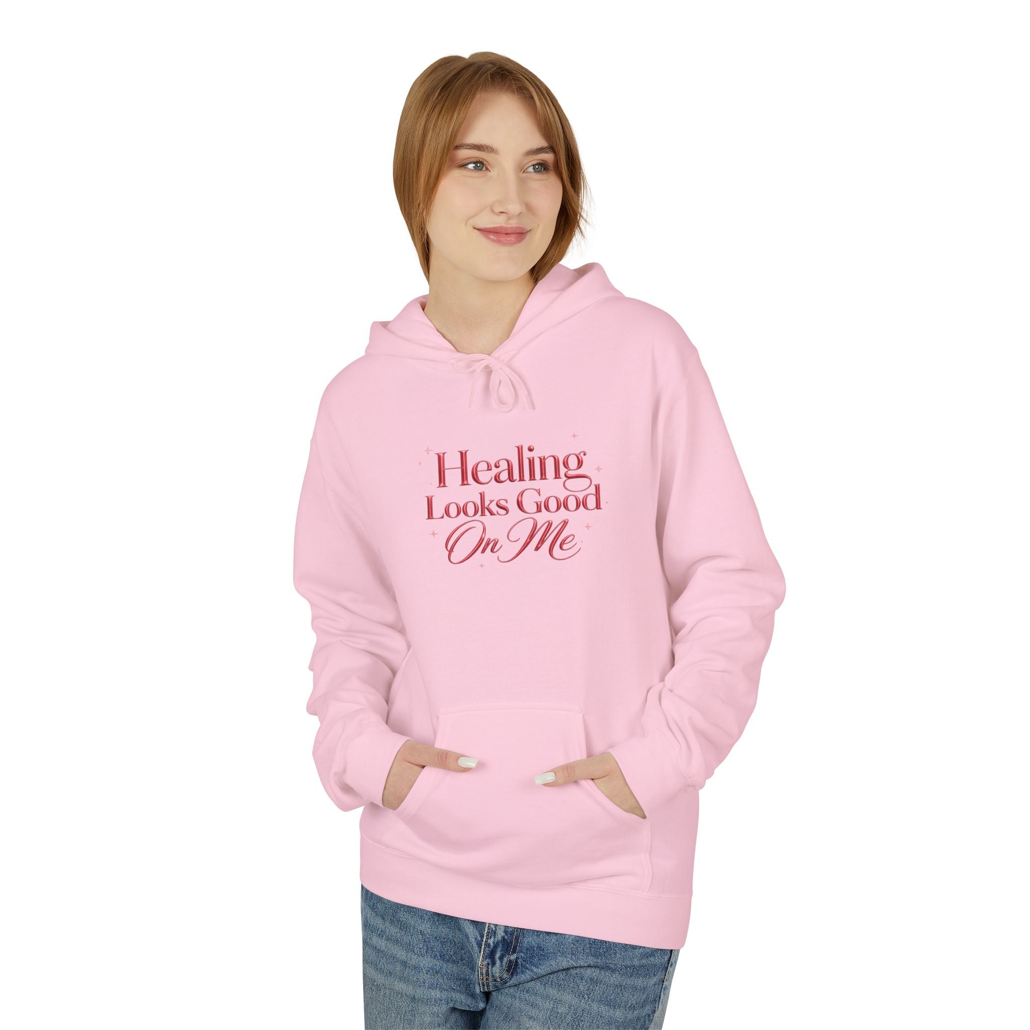 Unisex Healing Looks Good On Me Hoodie