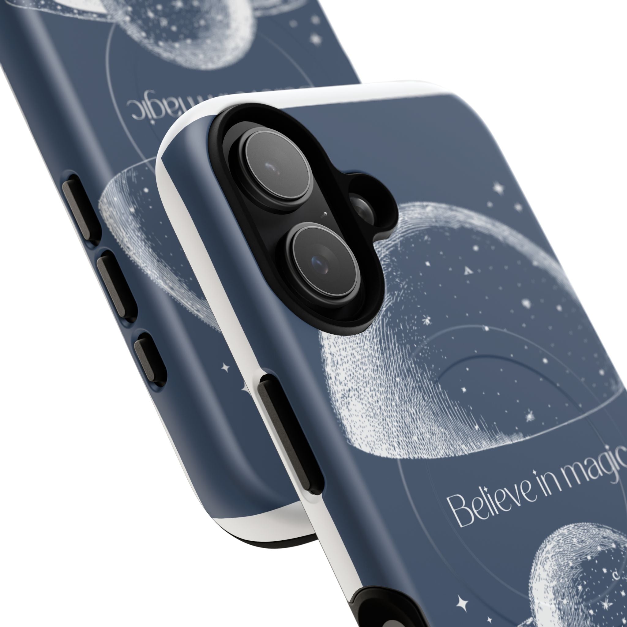 Believe in Magic Phone Case — Protective Magnetic Tough Case with Celestial Design