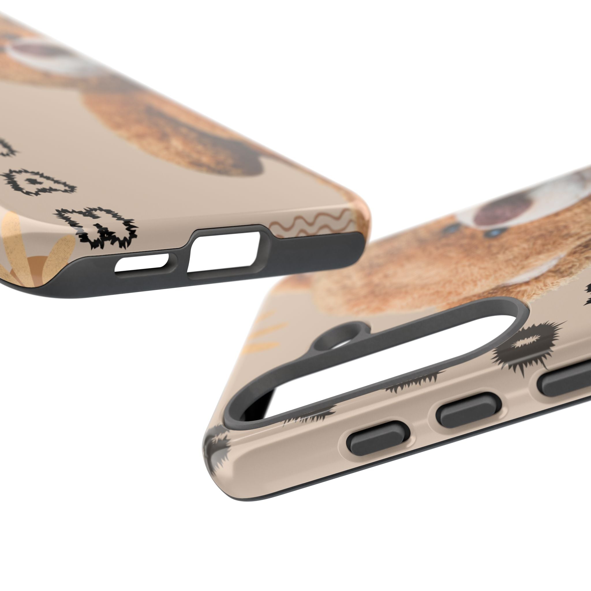 Cute Teddy Bear Phone Case — Personalized "Kawan" Design