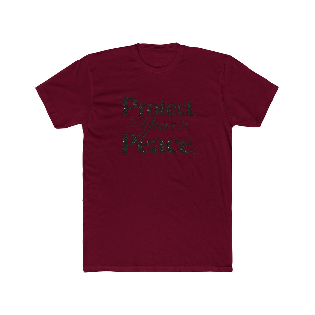 Unisex Protect Your Peace Tee — Inspirational Self-Care Graphic T-Shirt