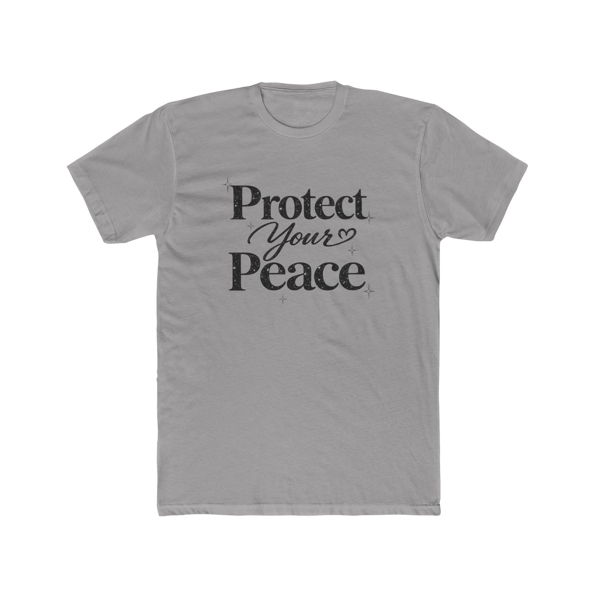 Unisex Protect Your Peace Tee — Inspirational Self-Care Graphic T-Shirt