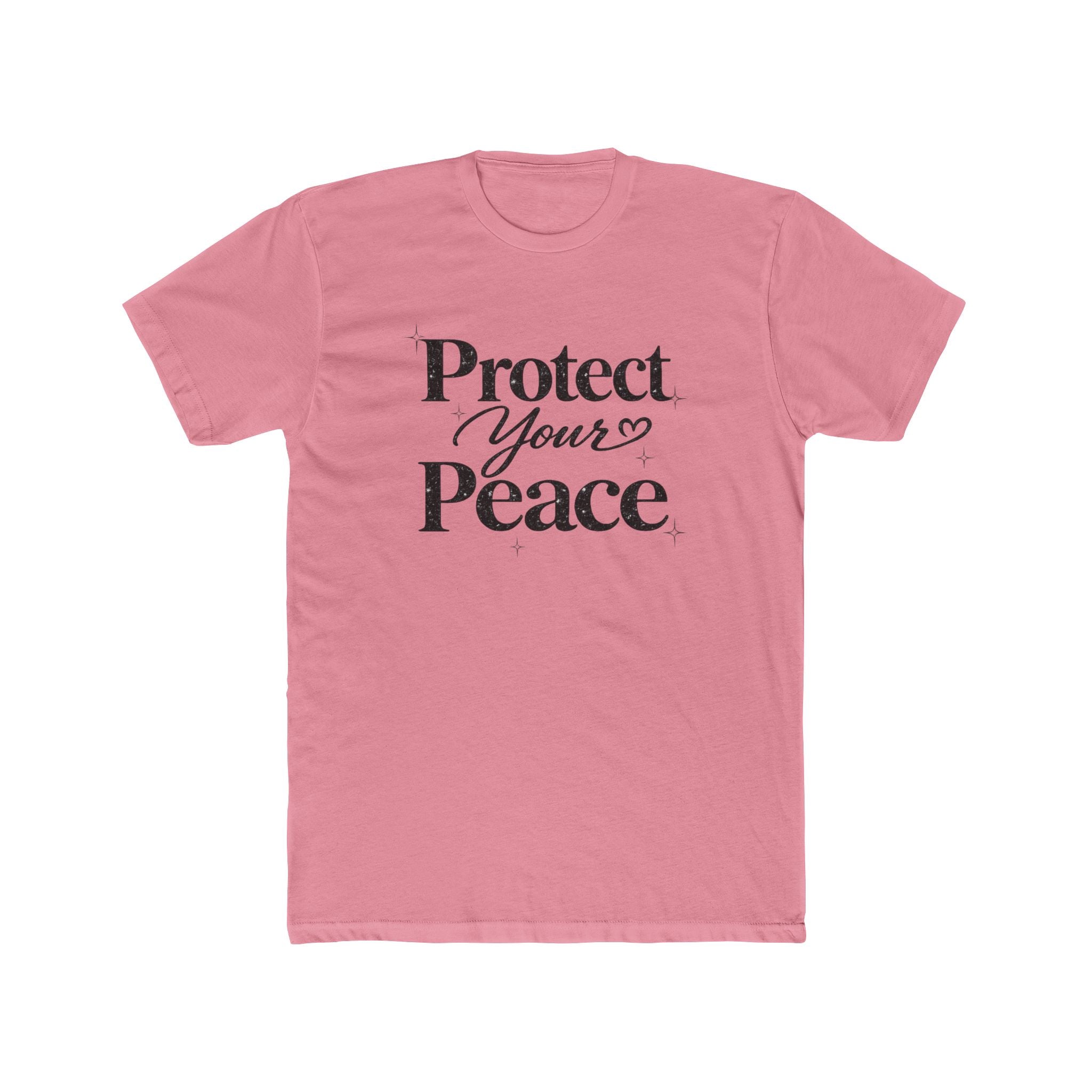 Unisex Protect Your Peace Tee — Inspirational Self-Care Graphic T-Shirt