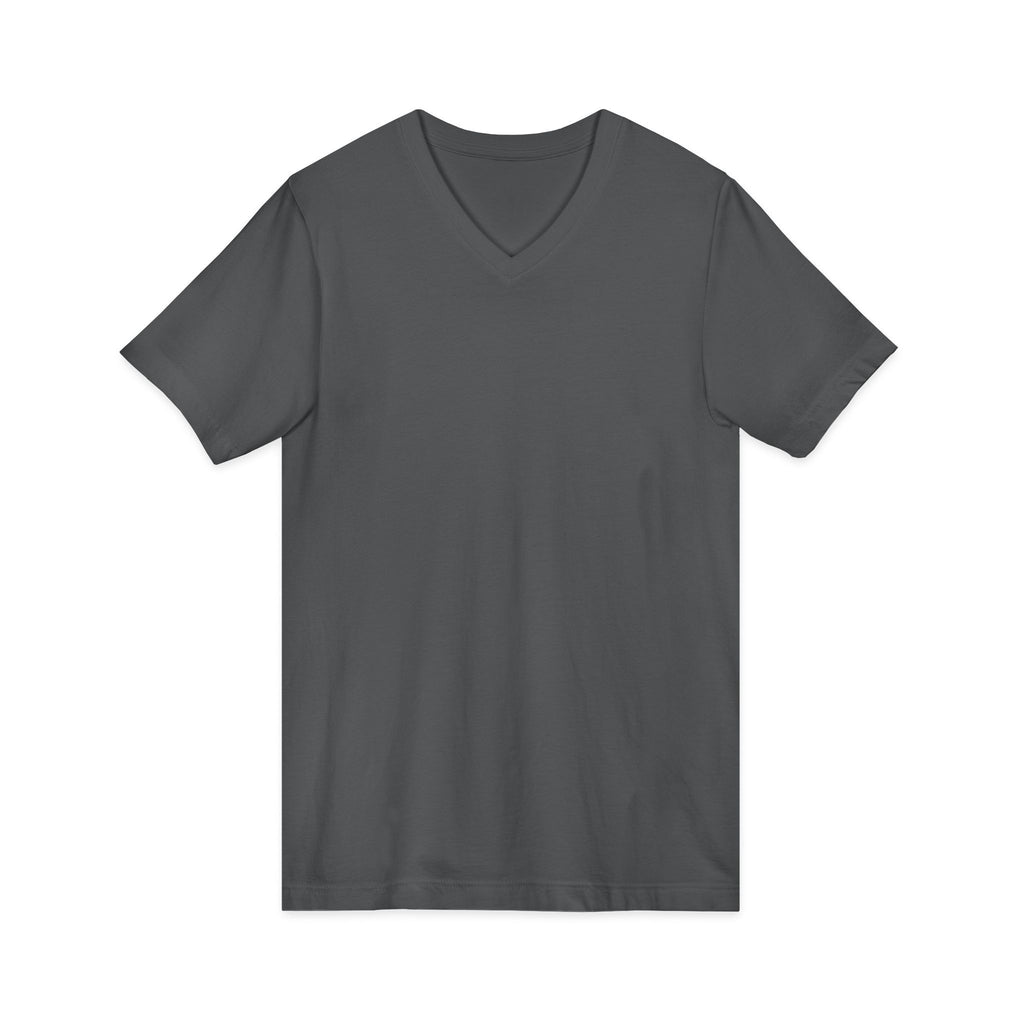 Unisex Create a Life V-Neck Tee — Inspirational Back-Print Motivational Quote Shirt