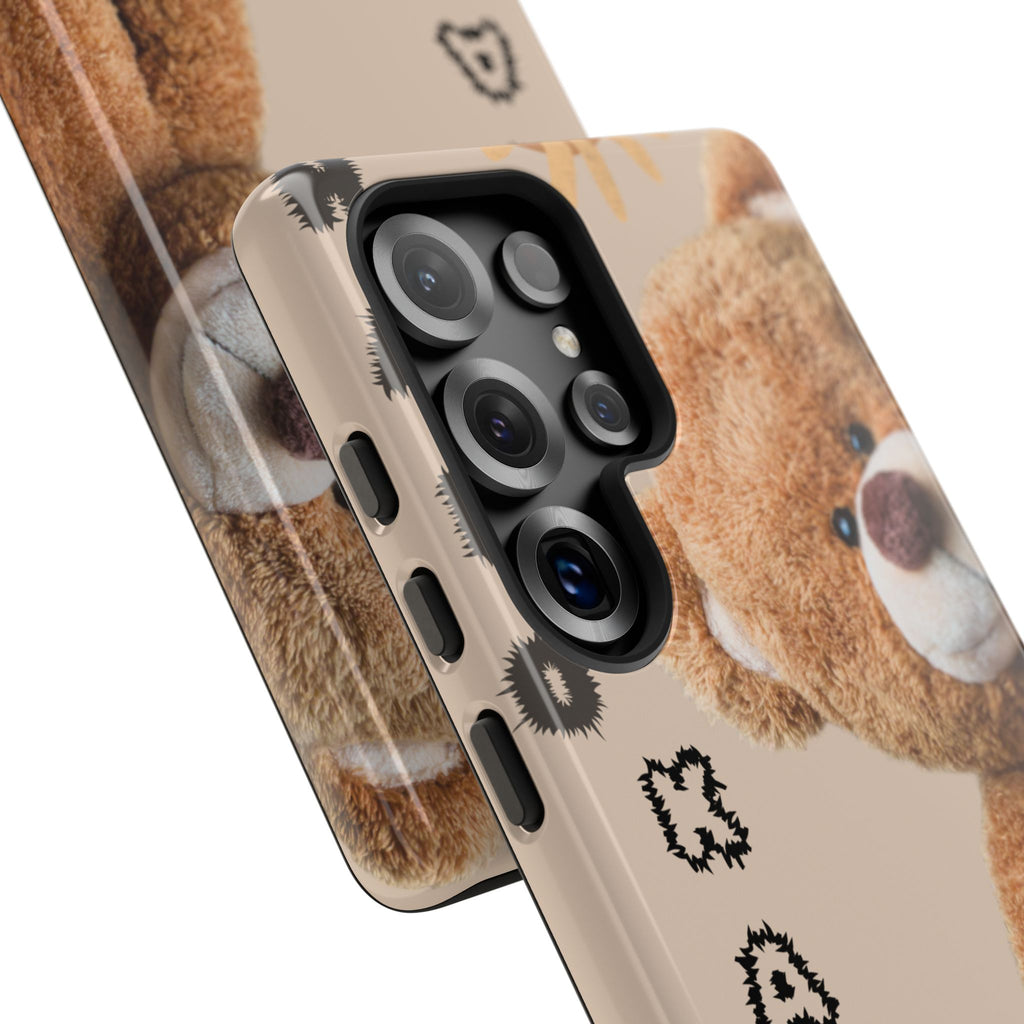 Cute Teddy Bear Phone Case — Personalized "Kawan" Design
