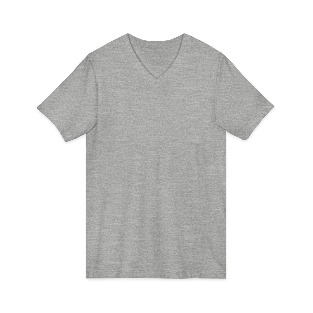Unisex Create a Life V-Neck Tee — Inspirational Back-Print Motivational Quote Shirt