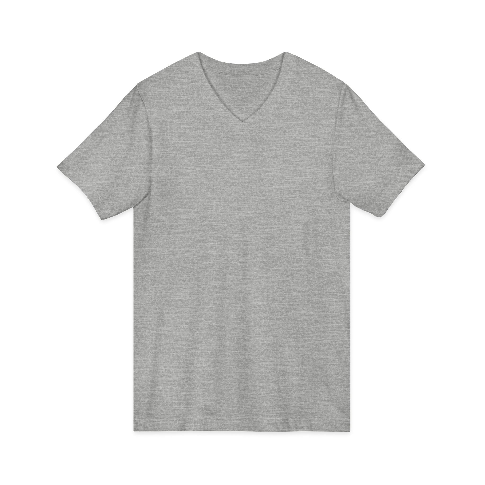 Unisex Create a Life V-Neck Tee — Inspirational Back-Print Motivational Quote Shirt
