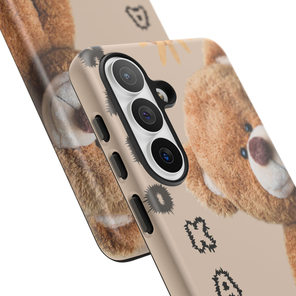 Cute Teddy Bear Phone Case — Personalized "Kawan" Design