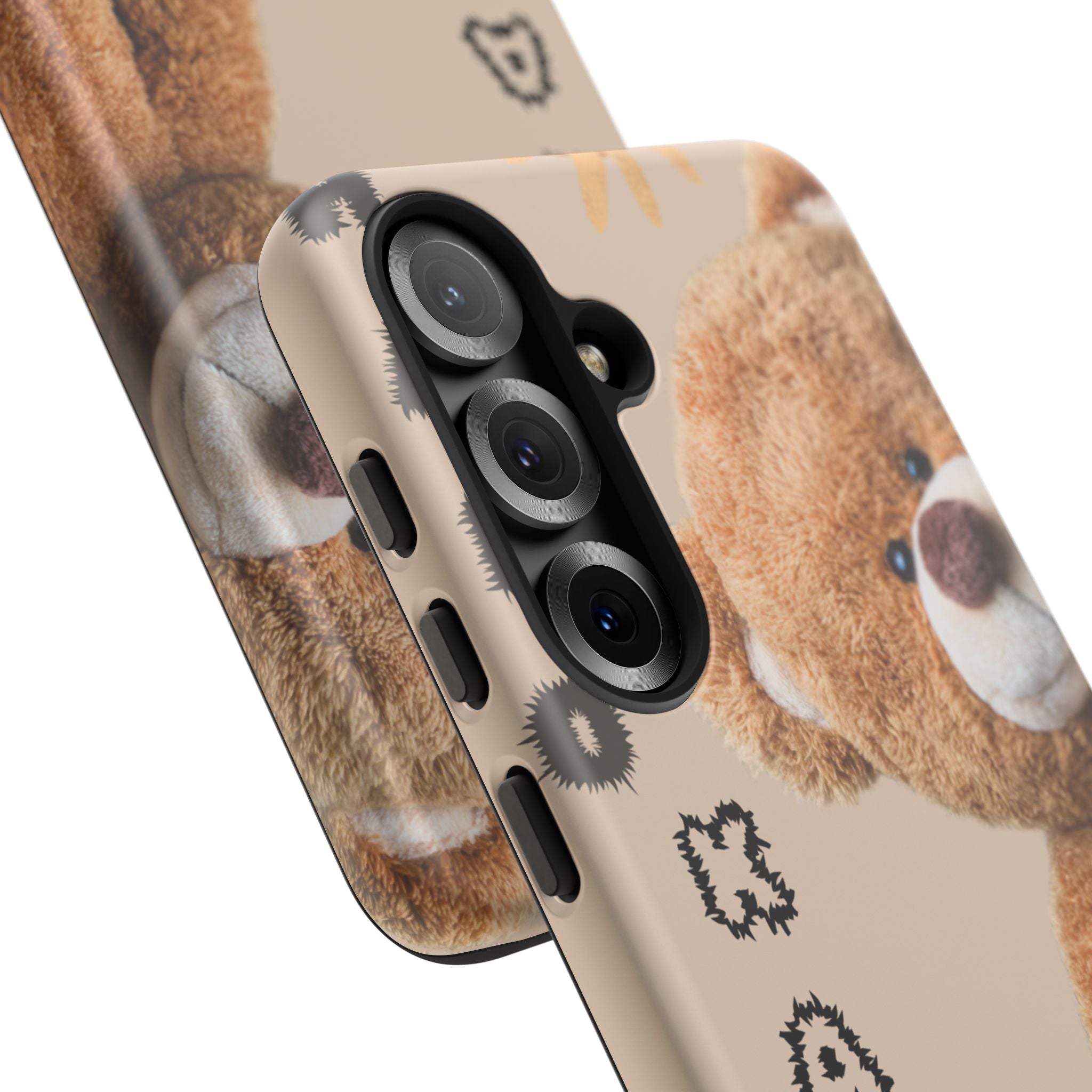 Cute Teddy Bear Phone Case — Personalized "Kawan" Design