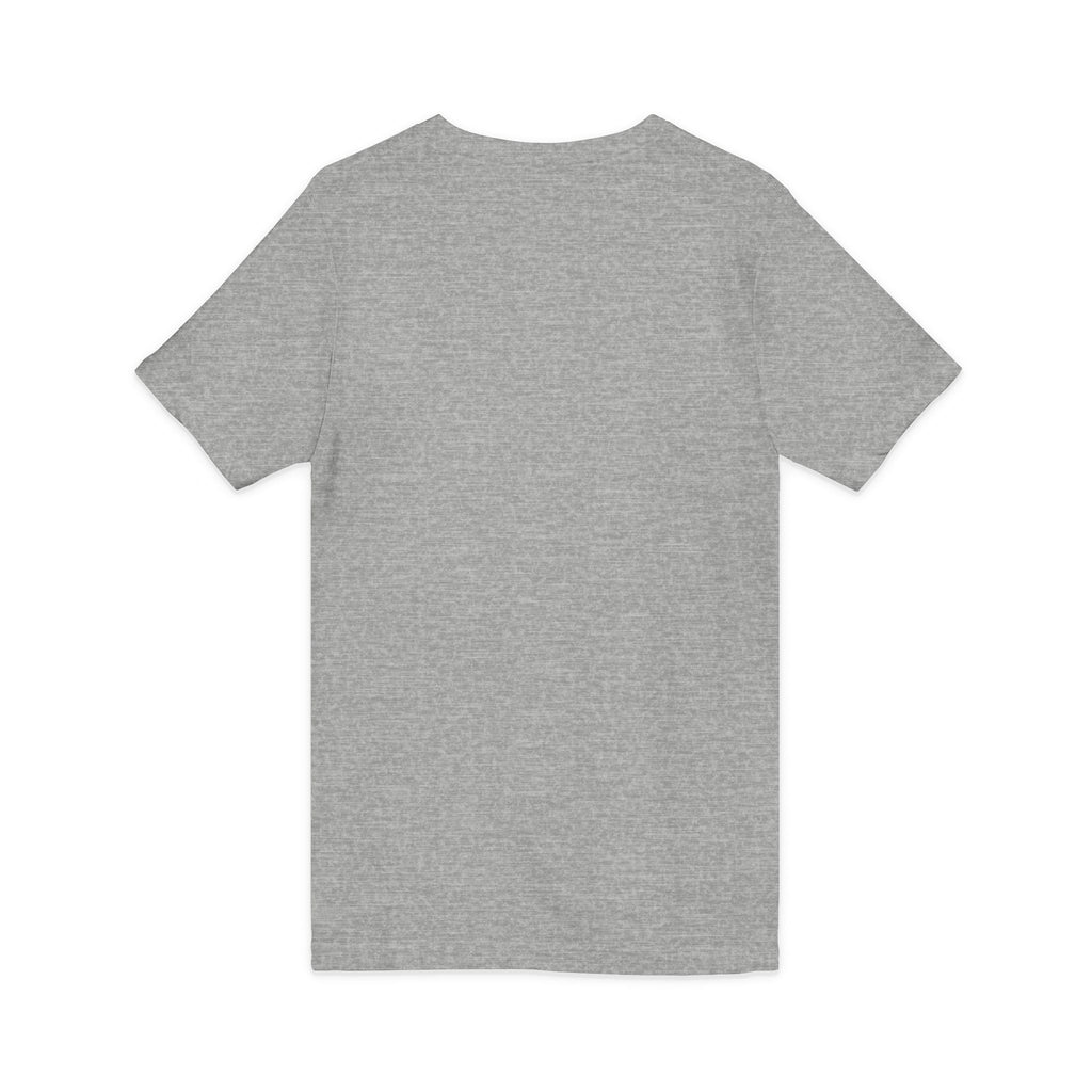 Wear Confidence V‑Neck Tee — Rainbow Script Inspirational T‑Shirt