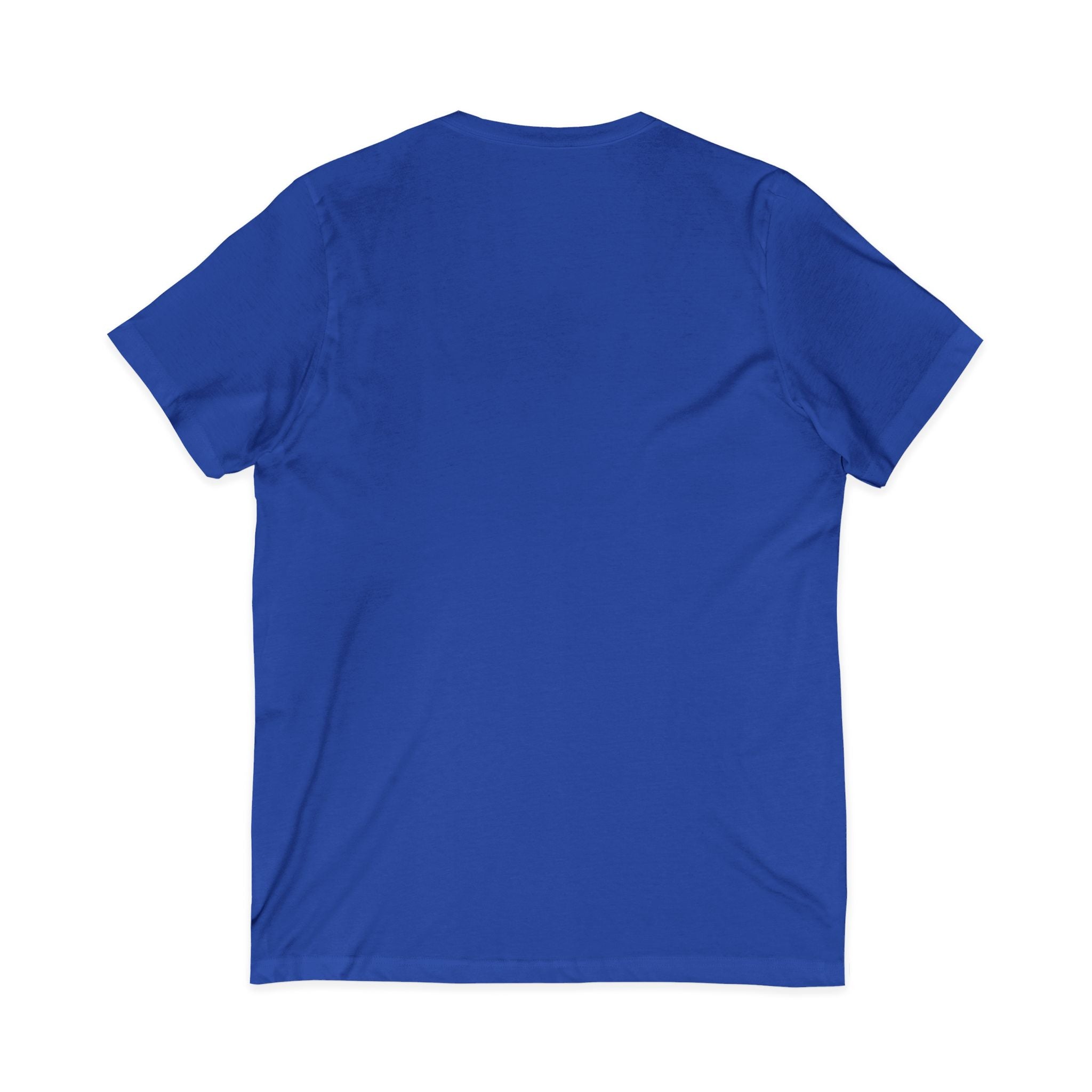 Wear Confidence V‑Neck Tee — Rainbow Script Inspirational T‑Shirt