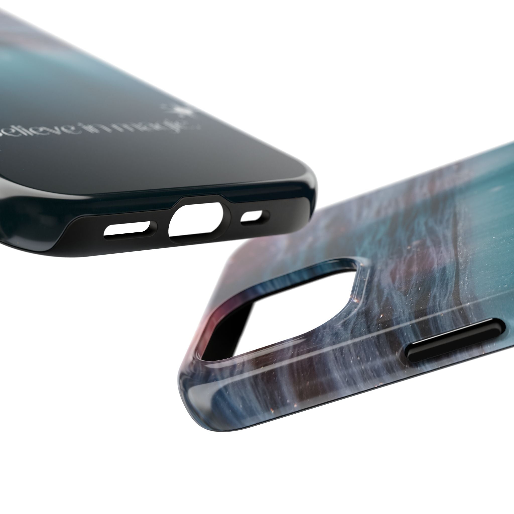 Believe in Magic Phone Case — Mystical Ocean Galaxy Tough Phone Case