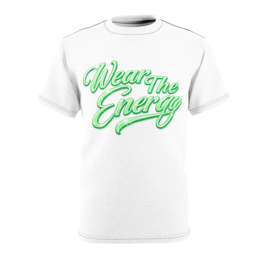Unisex Wear The Energy T‑Shirt — Neon Script Graphic Tee