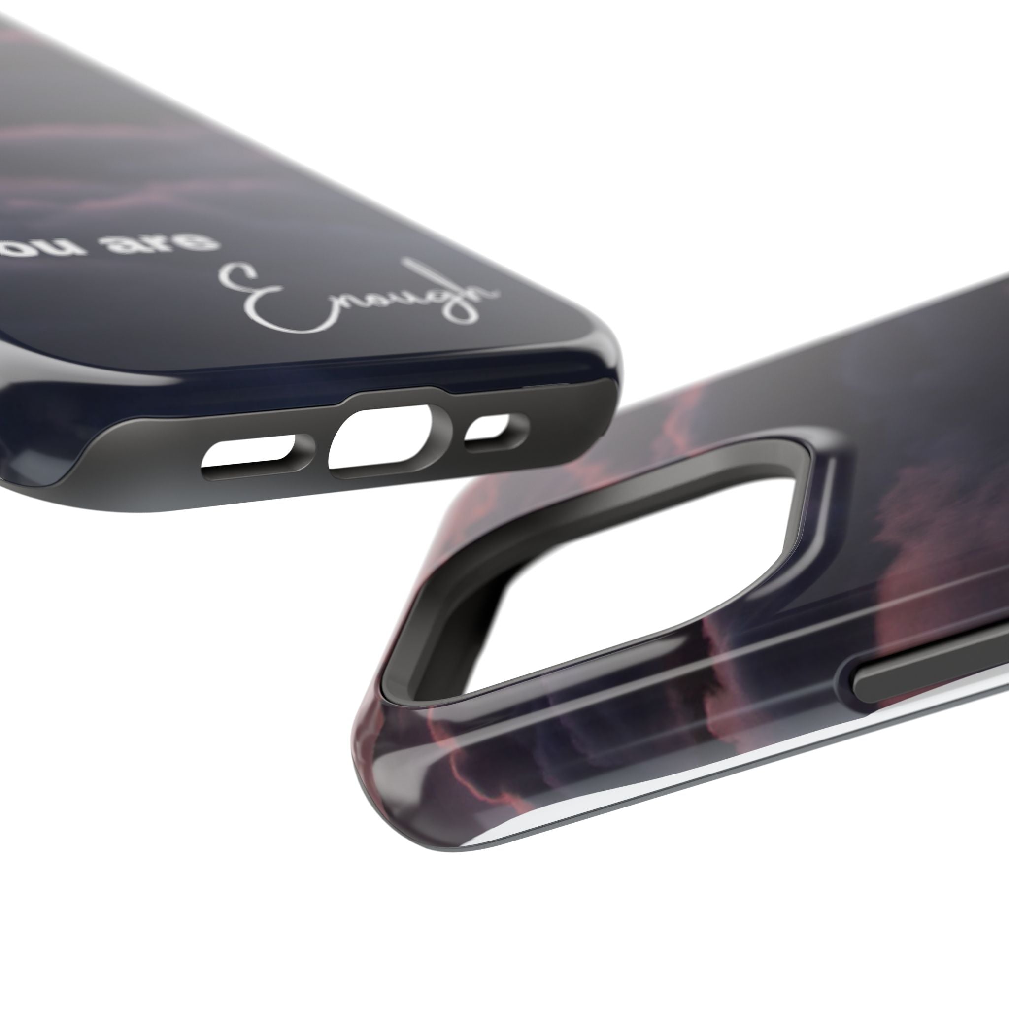 Phone Case — 'You Are Enough' Cloudy Sky Magnetic Impact-Resistant Case