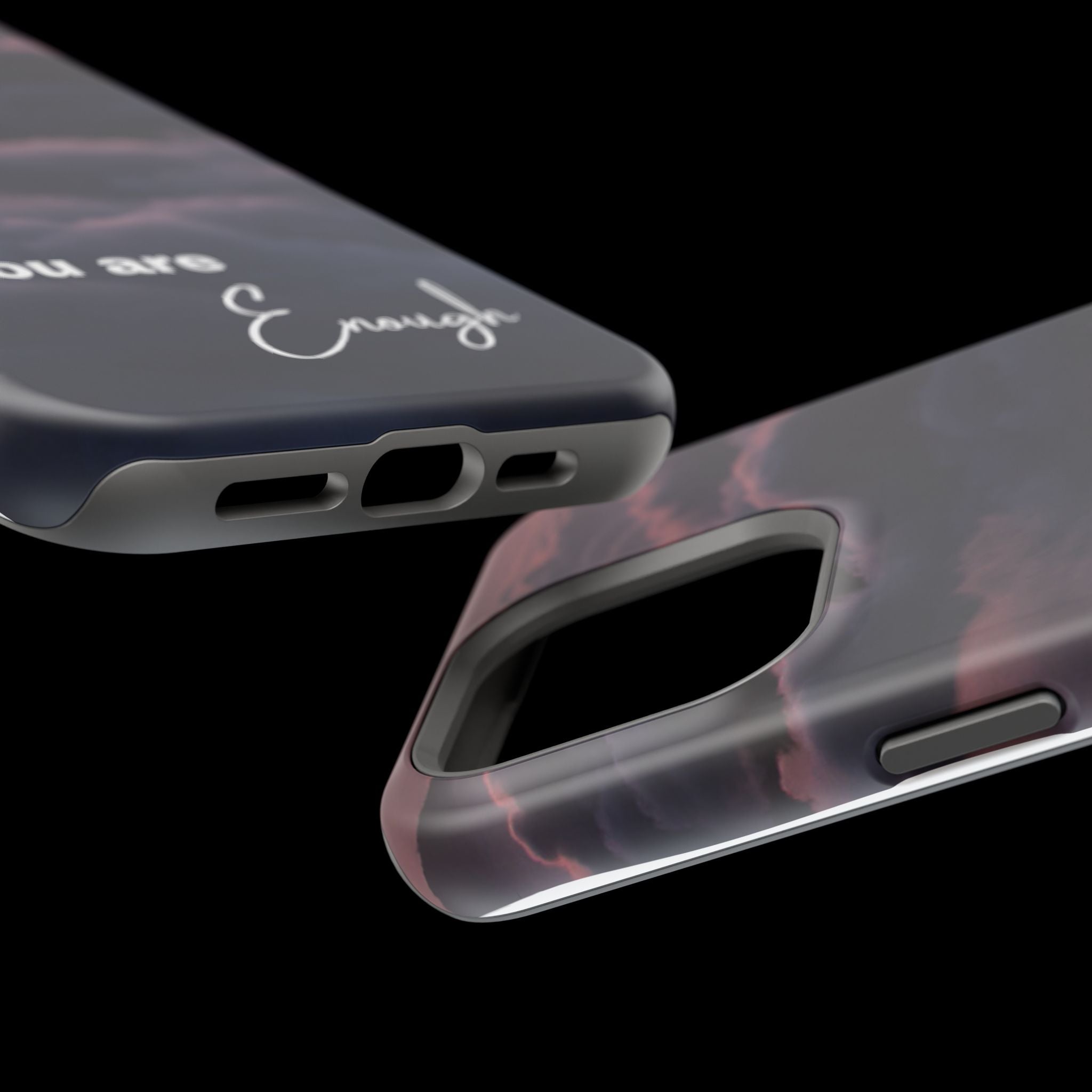 Phone Case — 'You Are Enough' Cloudy Sky Magnetic Impact-Resistant Case
