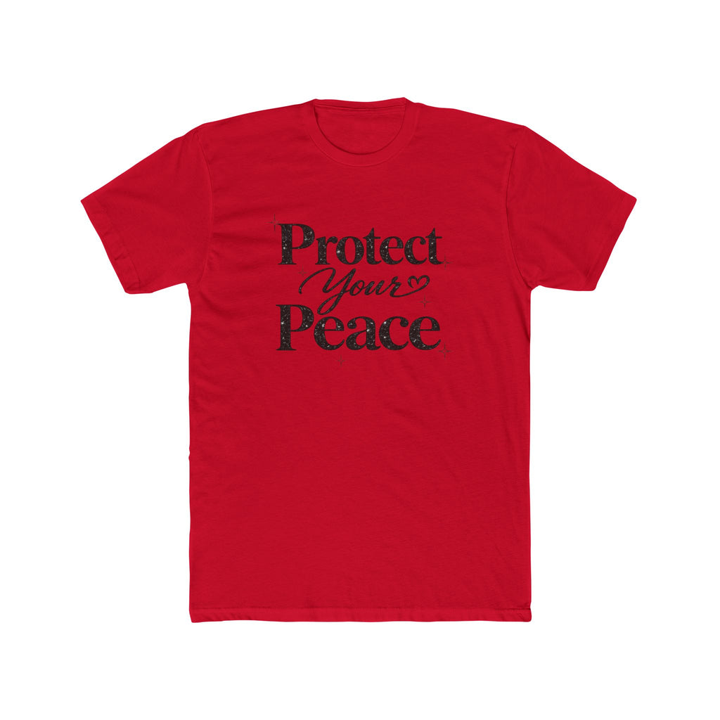 Unisex Protect Your Peace Tee — Inspirational Self-Care Graphic T-Shirt