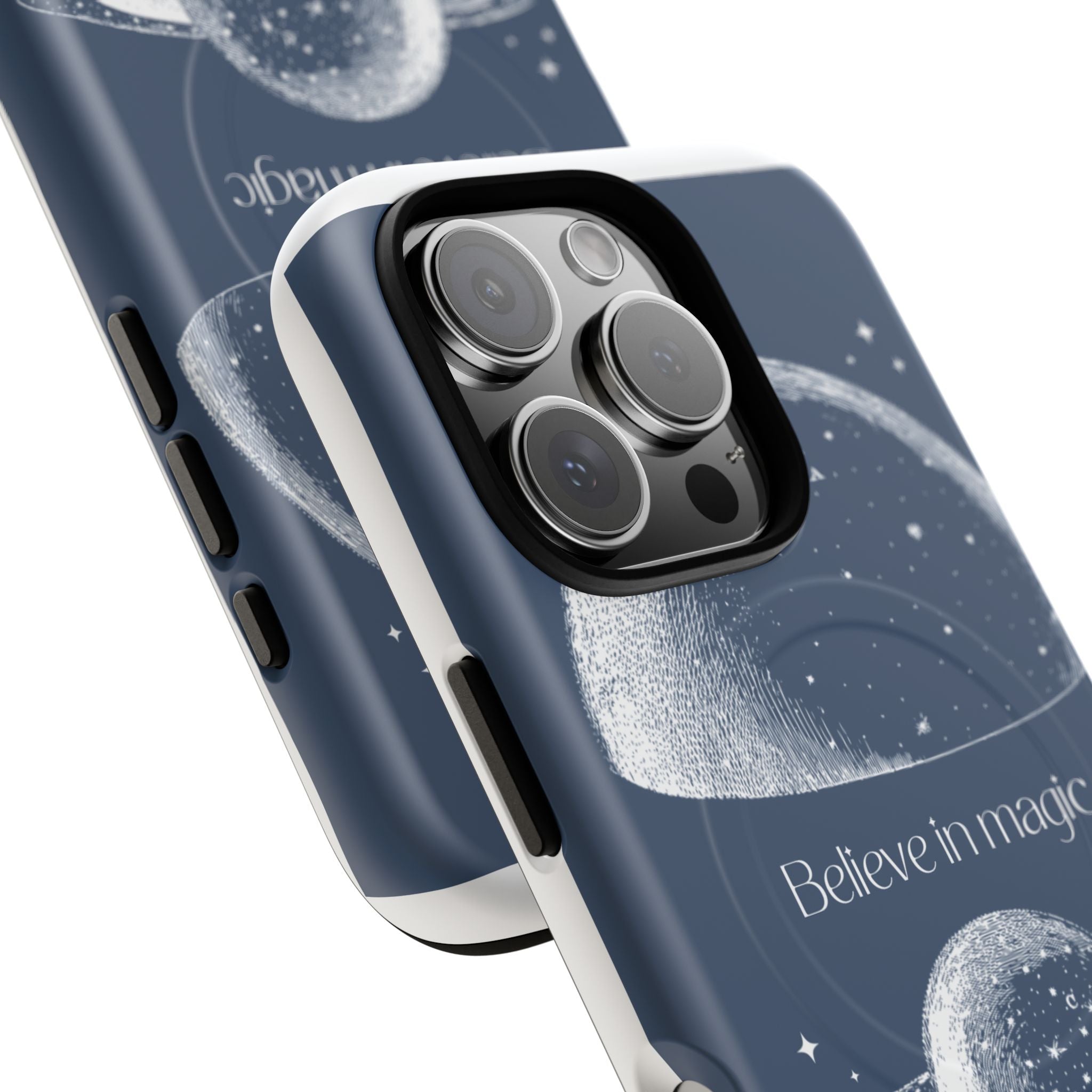 Believe in Magic Phone Case — Protective Magnetic Tough Case with Celestial Design