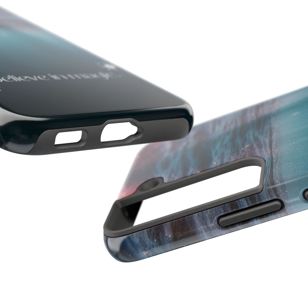 Believe in Magic Phone Case — Mystical Ocean Galaxy Tough Phone Case