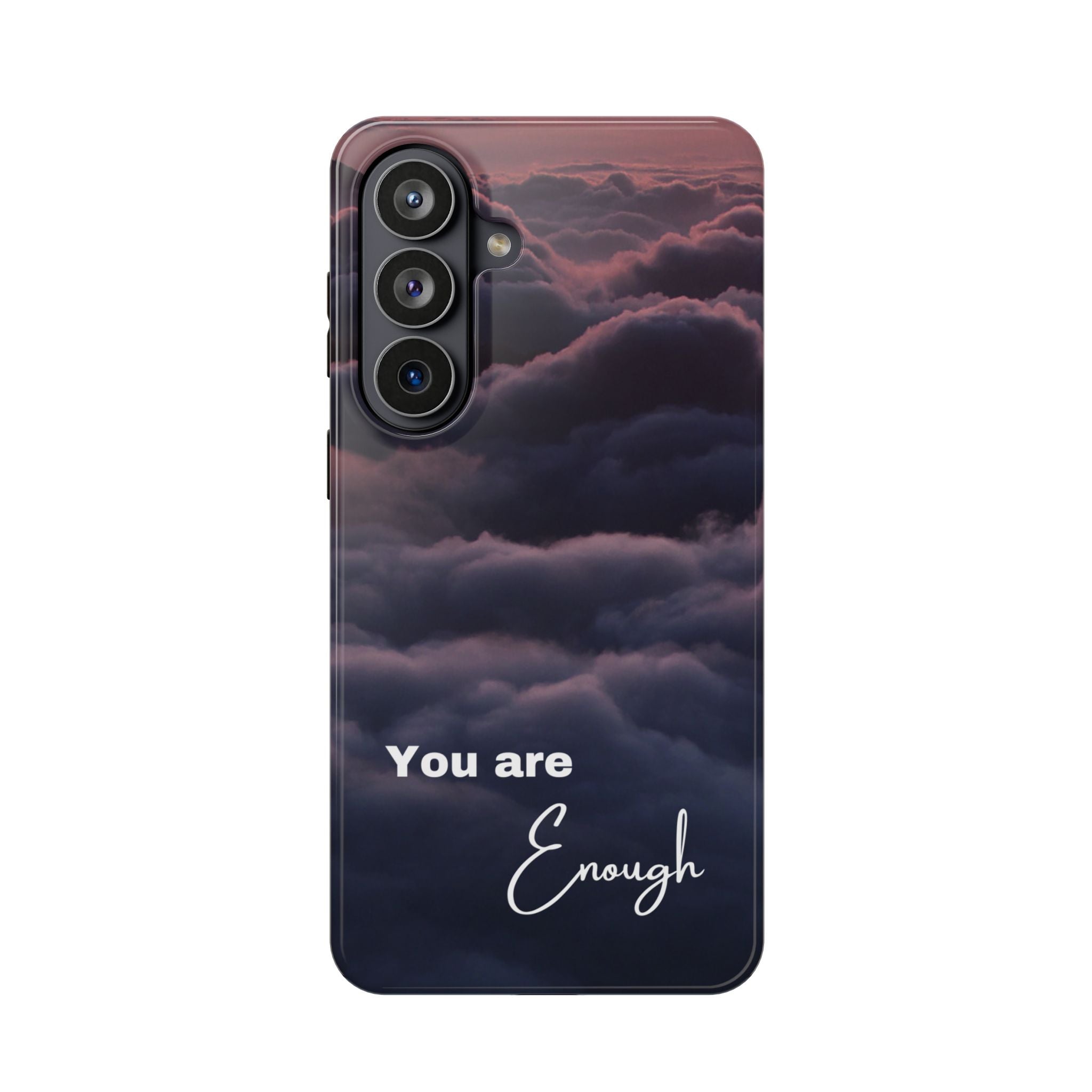 Phone Case — 'You Are Enough' Cloudy Sky Magnetic Impact-Resistant Case