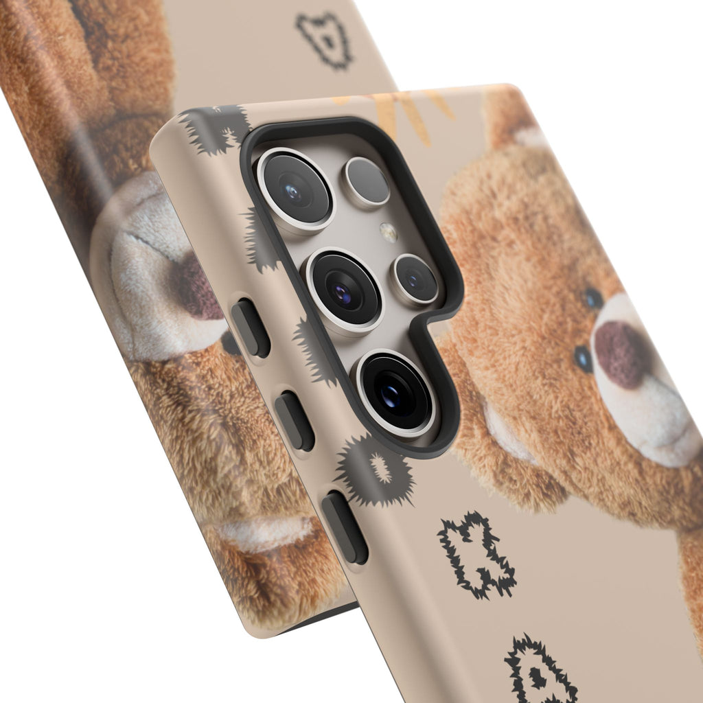 Cute Teddy Bear Phone Case — Personalized "Kawan" Design