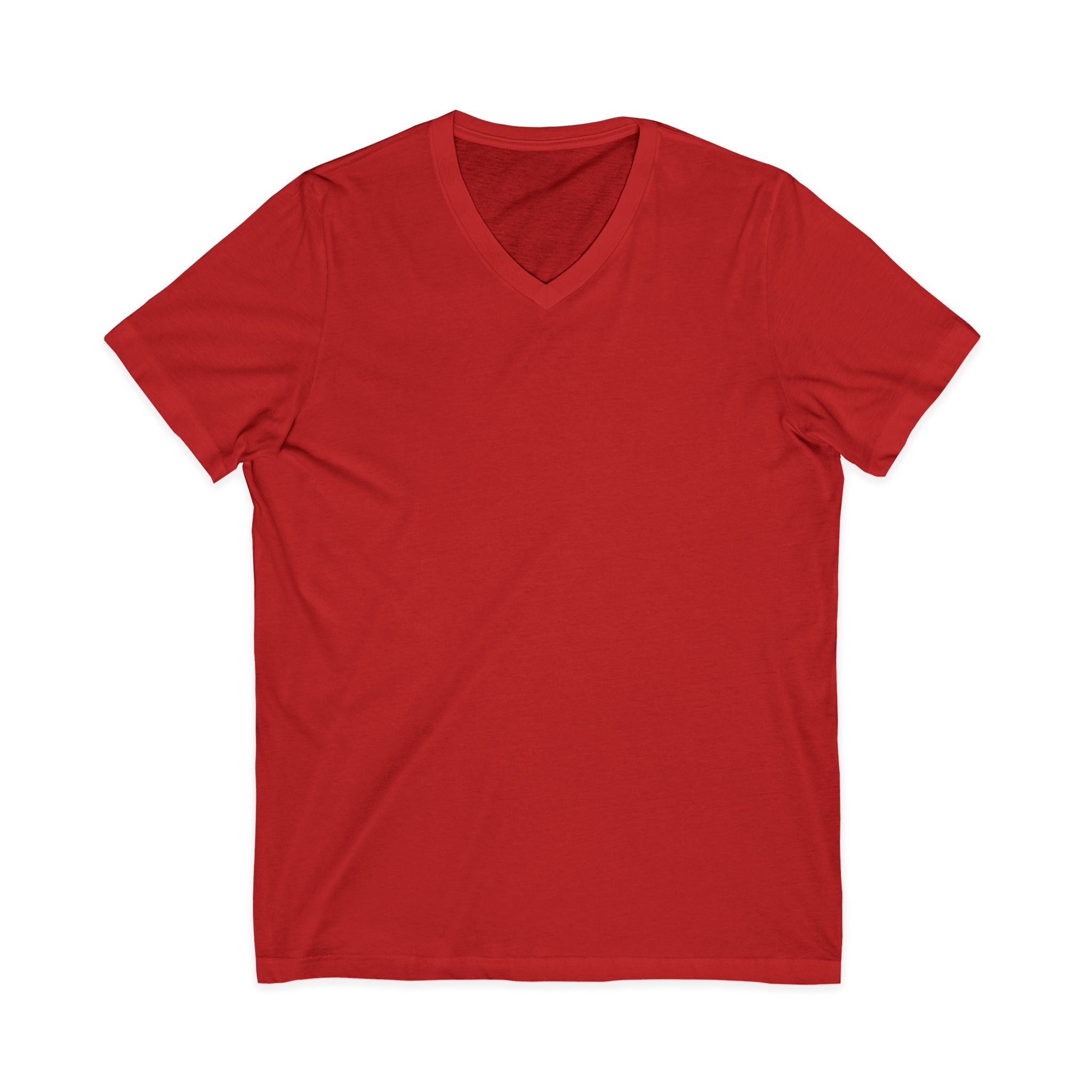 Unisex Create a Life V-Neck Tee — Inspirational Back-Print Motivational Quote Shirt