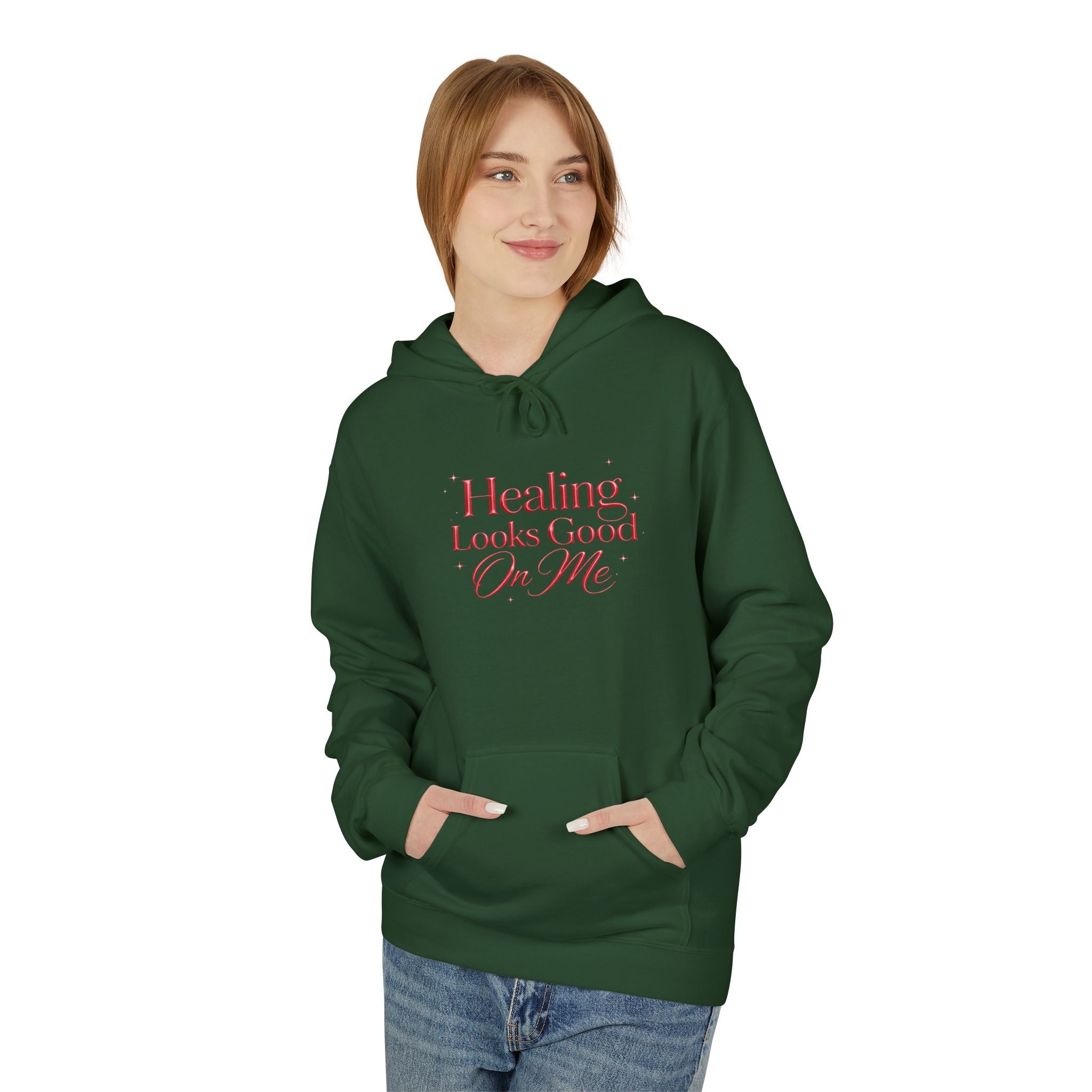 Unisex Healing Looks Good On Me Hoodie