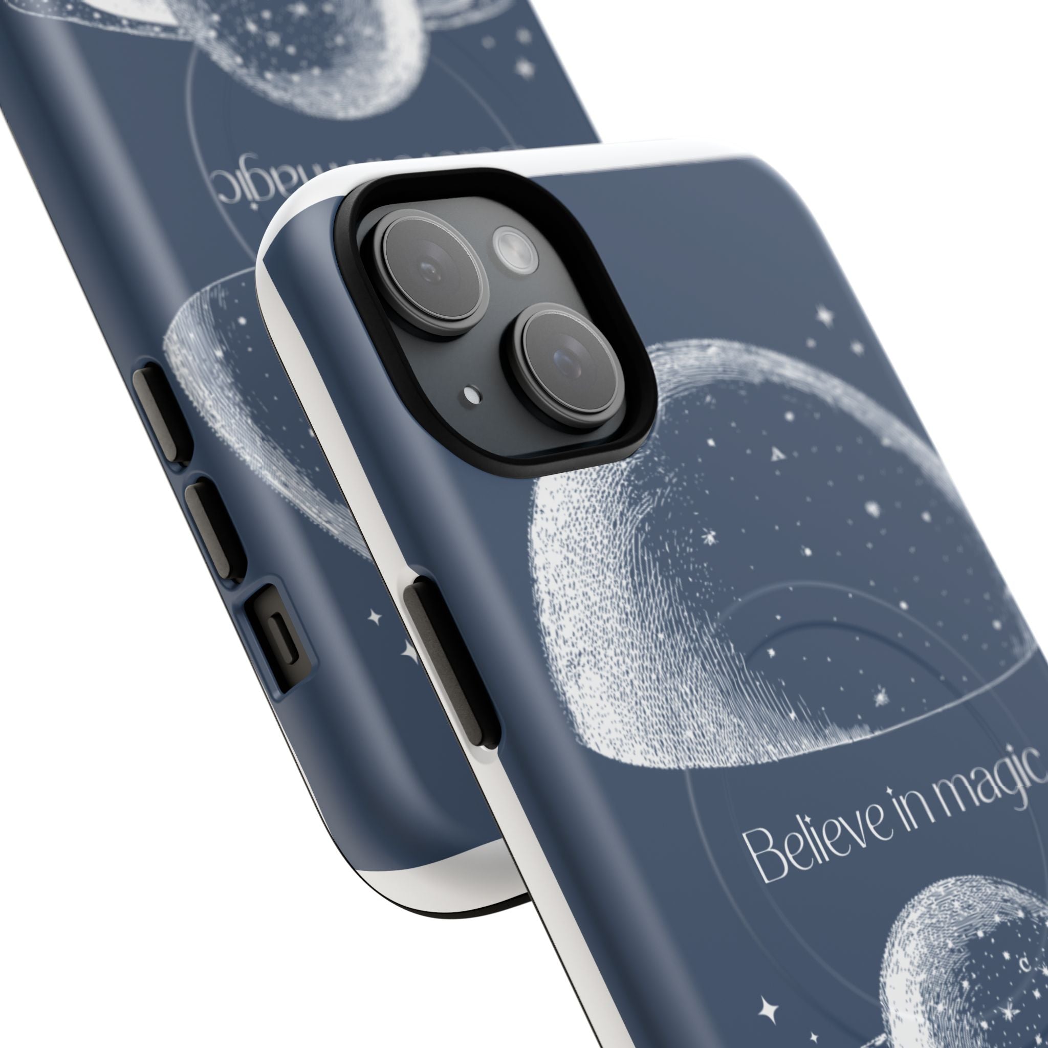 Believe in Magic Phone Case — Protective Magnetic Tough Case with Celestial Design